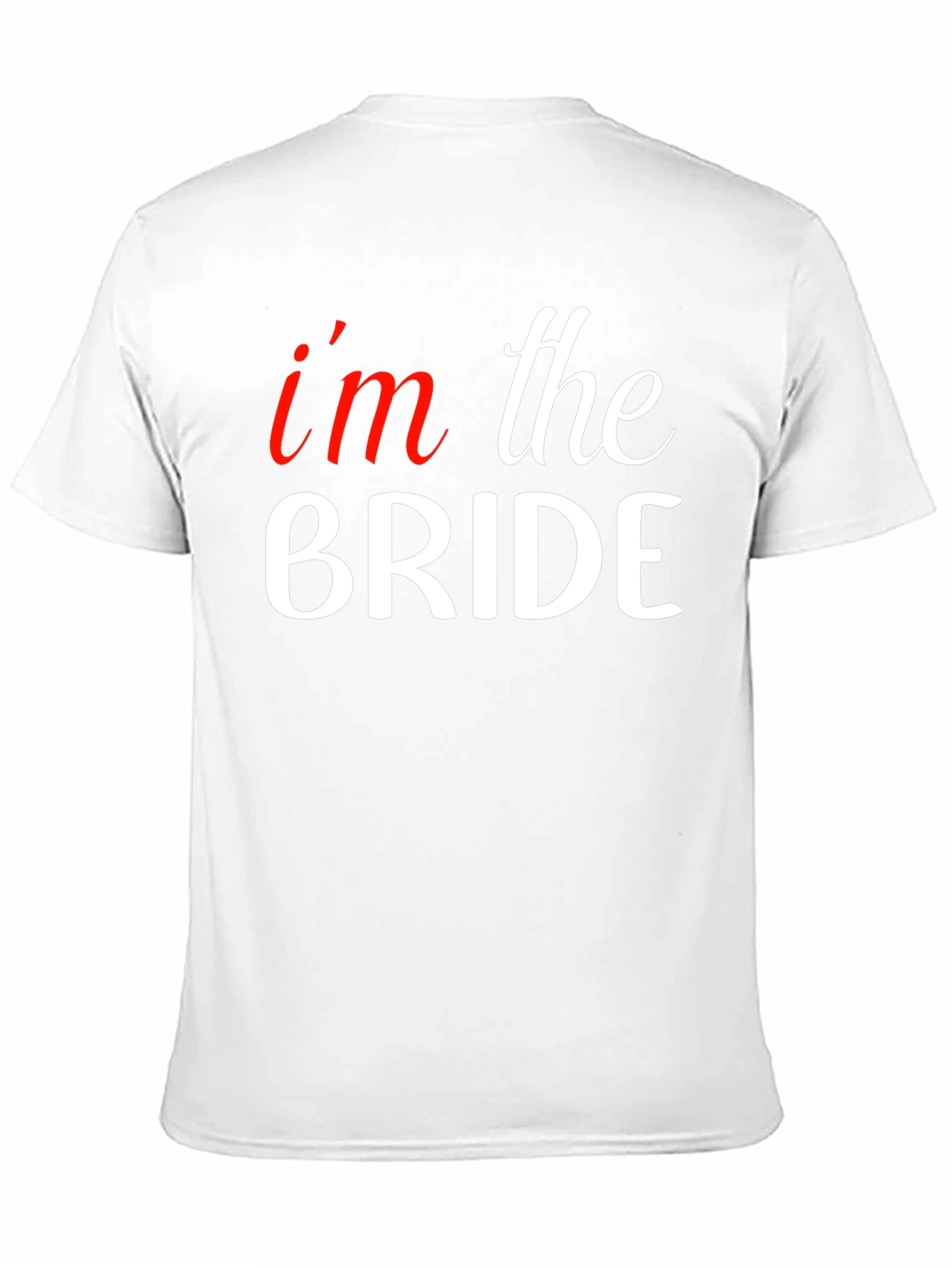Black I'm the Bride T-Shirt - Bride To Be Tee view 11
