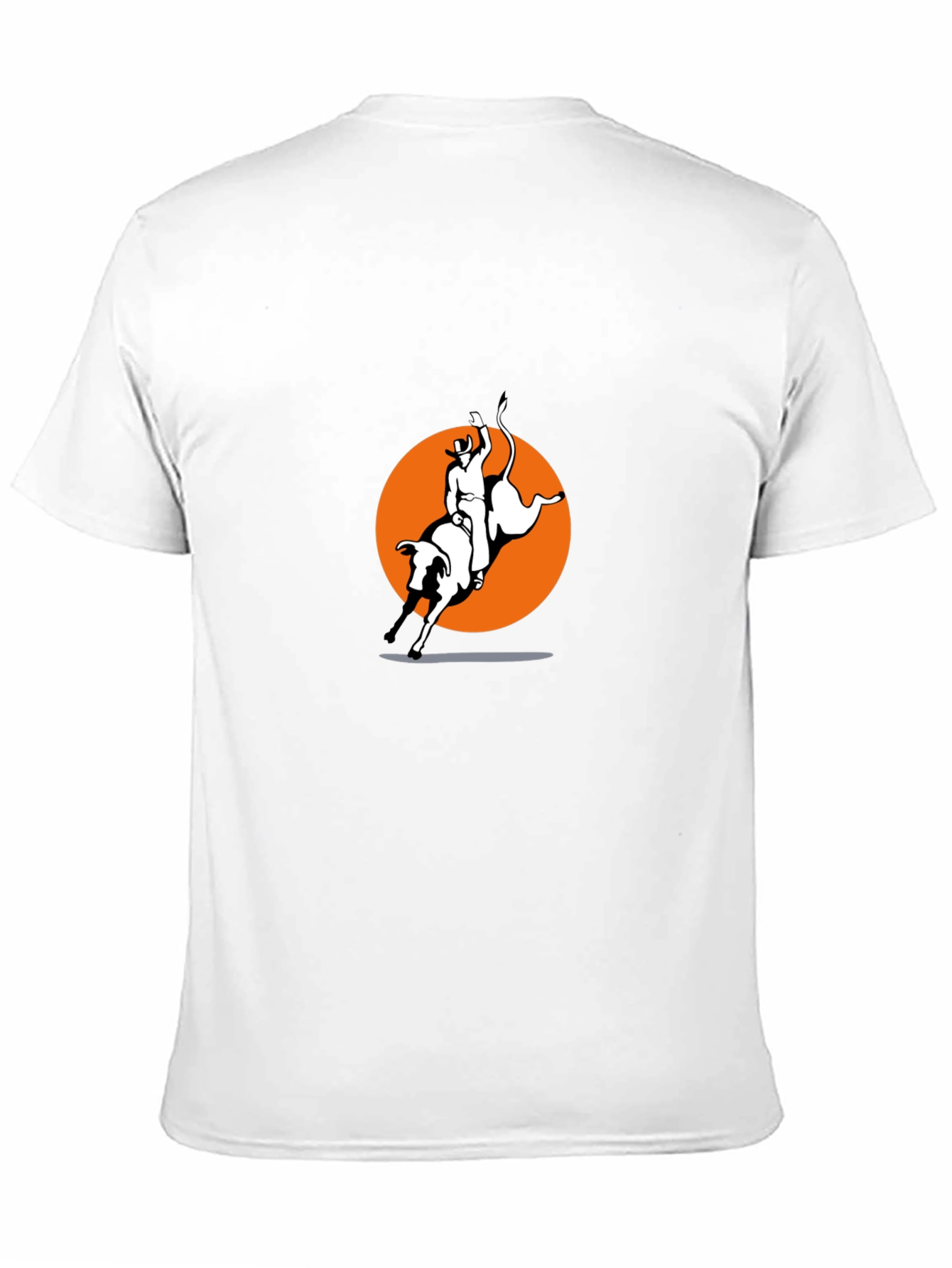 Black Bull Riding Graphic Tee - Cowboy Style view 11