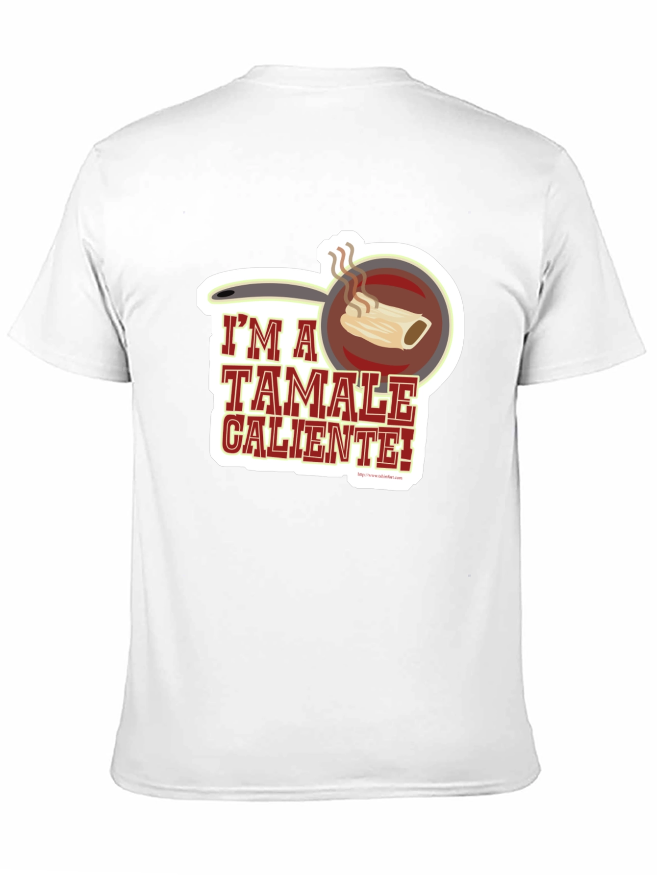 Black I'm a Tamale Caliente! T-Shirt - Funny Foodie Tee view 11