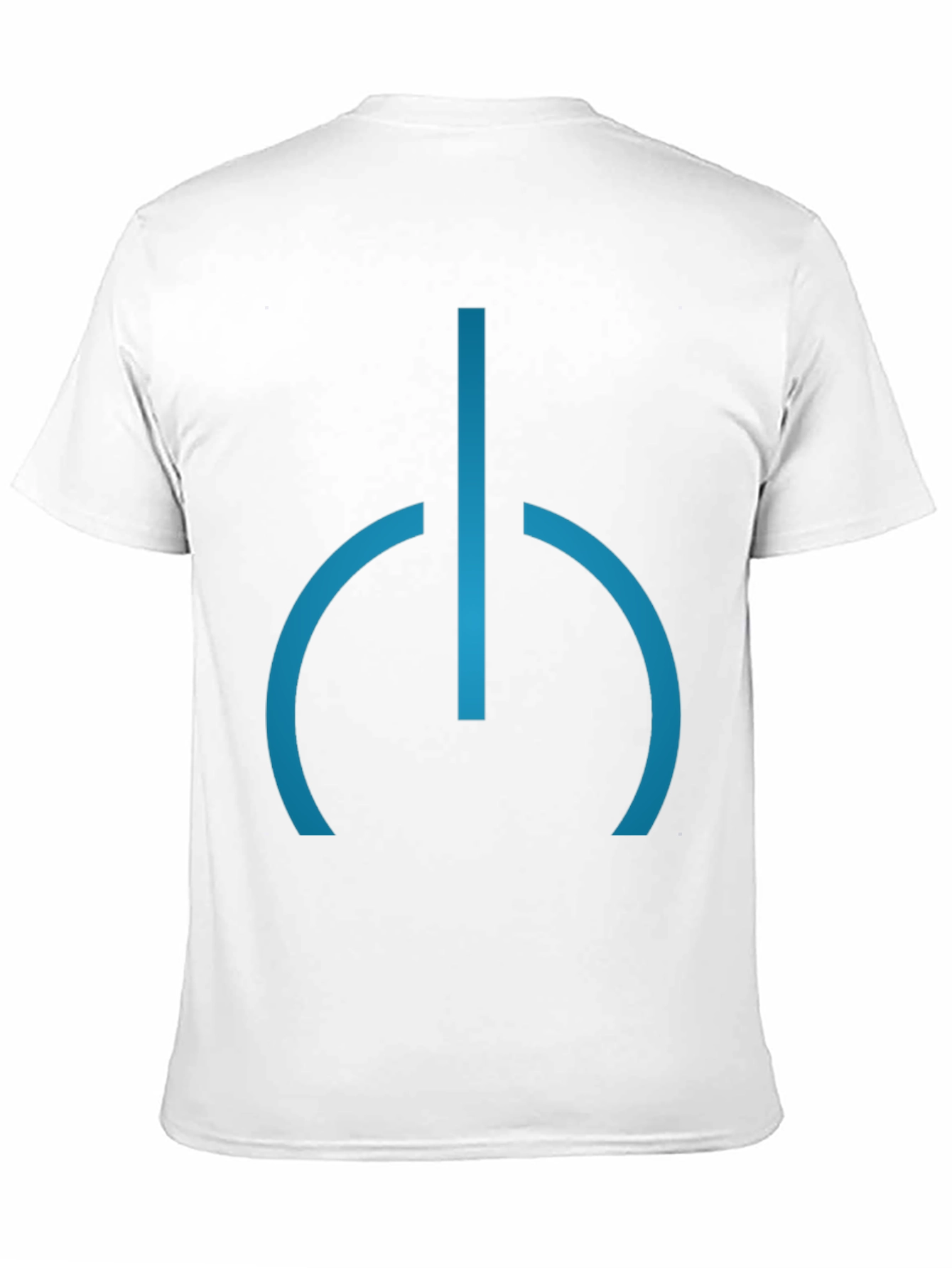 Black Modern Blue Symbol Black T-Shirt view 11