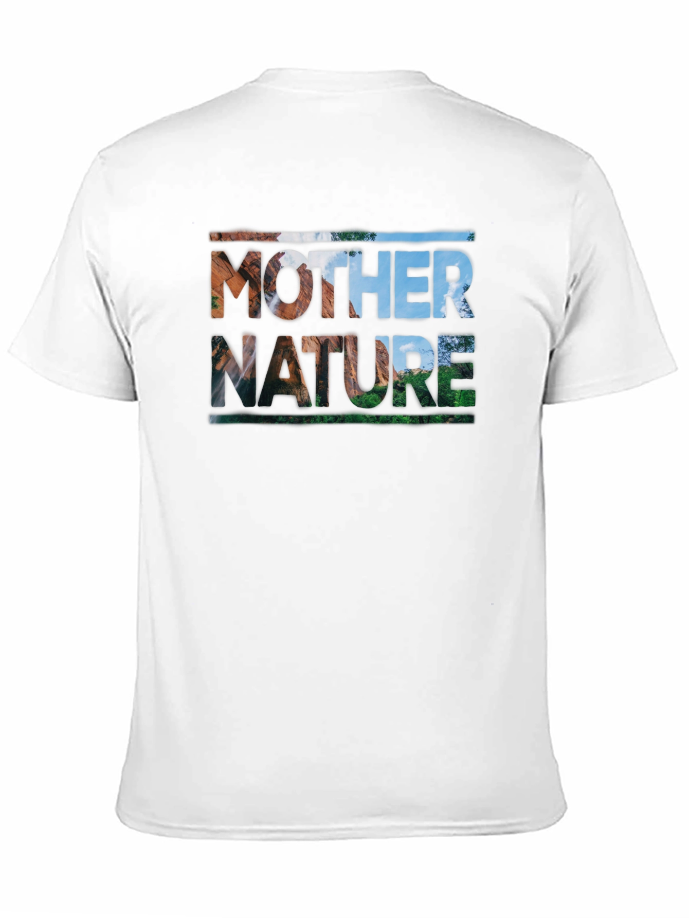 Black Mother Nature T-Shirt - Black Graphic Tee view 11