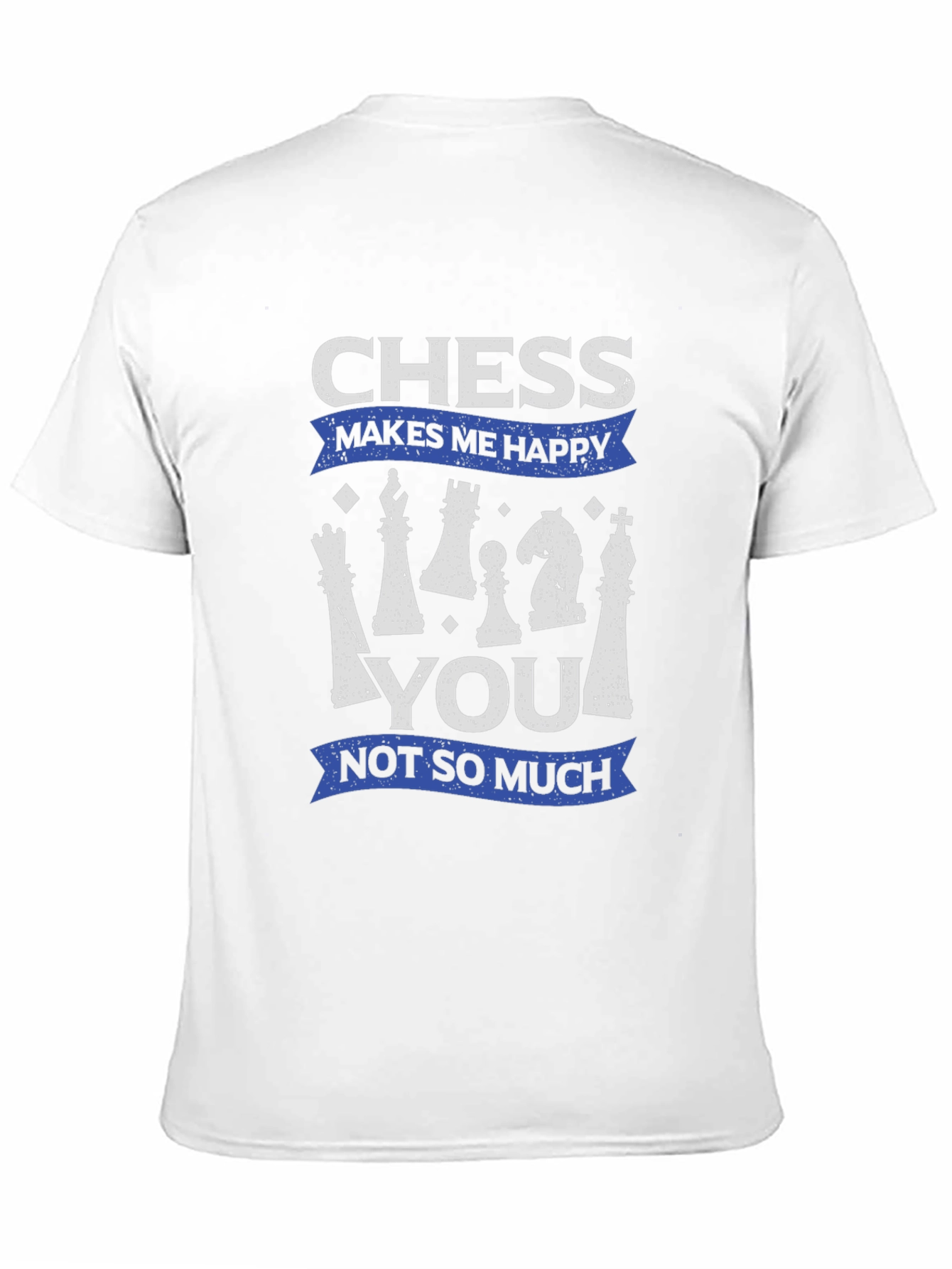 Black Chess Makes Me Happy T-Shirt  view 11