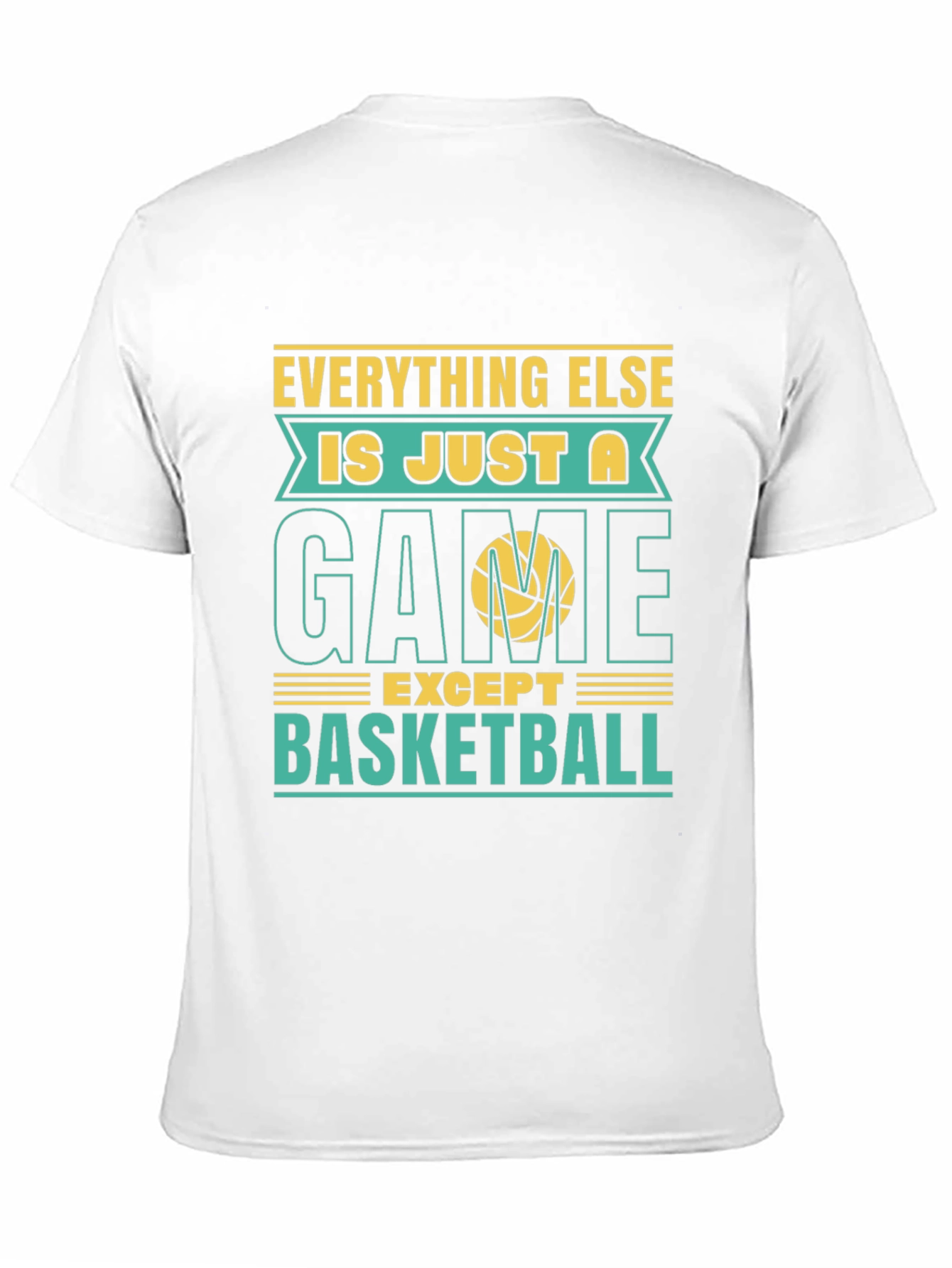 Black Basketball Game T-Shirt view 11