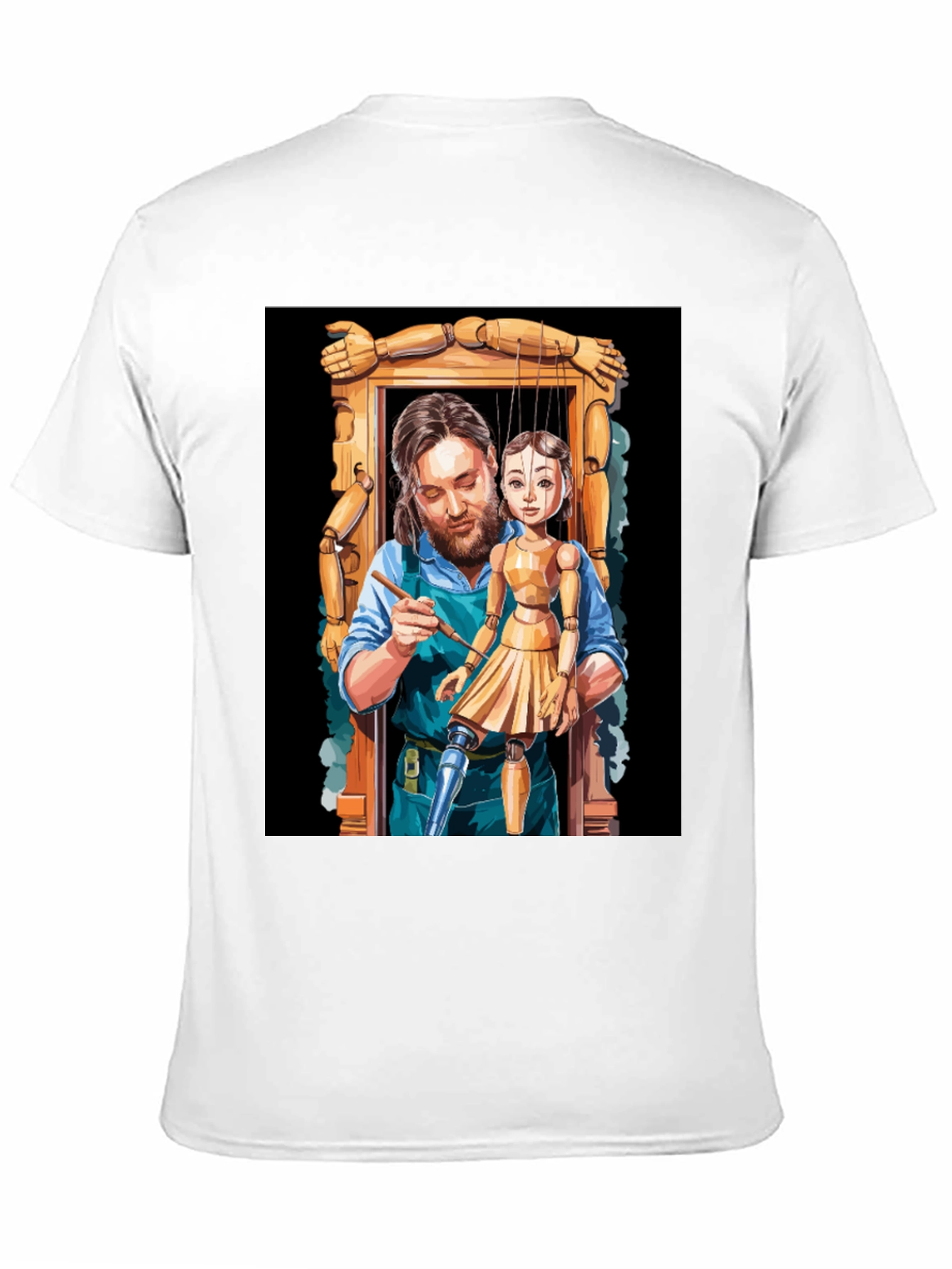 Black Marionette Master Graphic Tee view 11