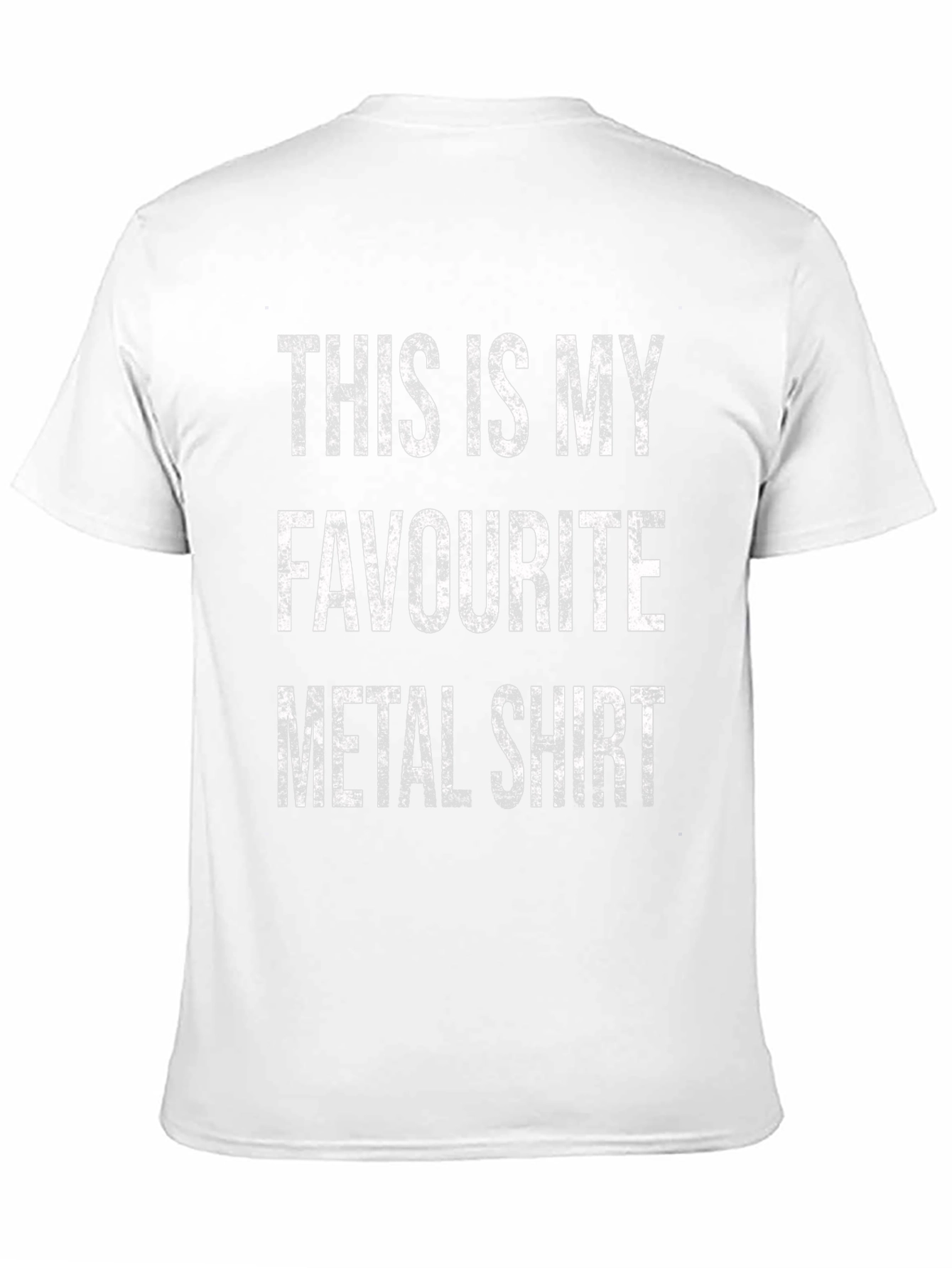 Black Funny Metal Shirt - This is My Favorite Metal Shirt view 11