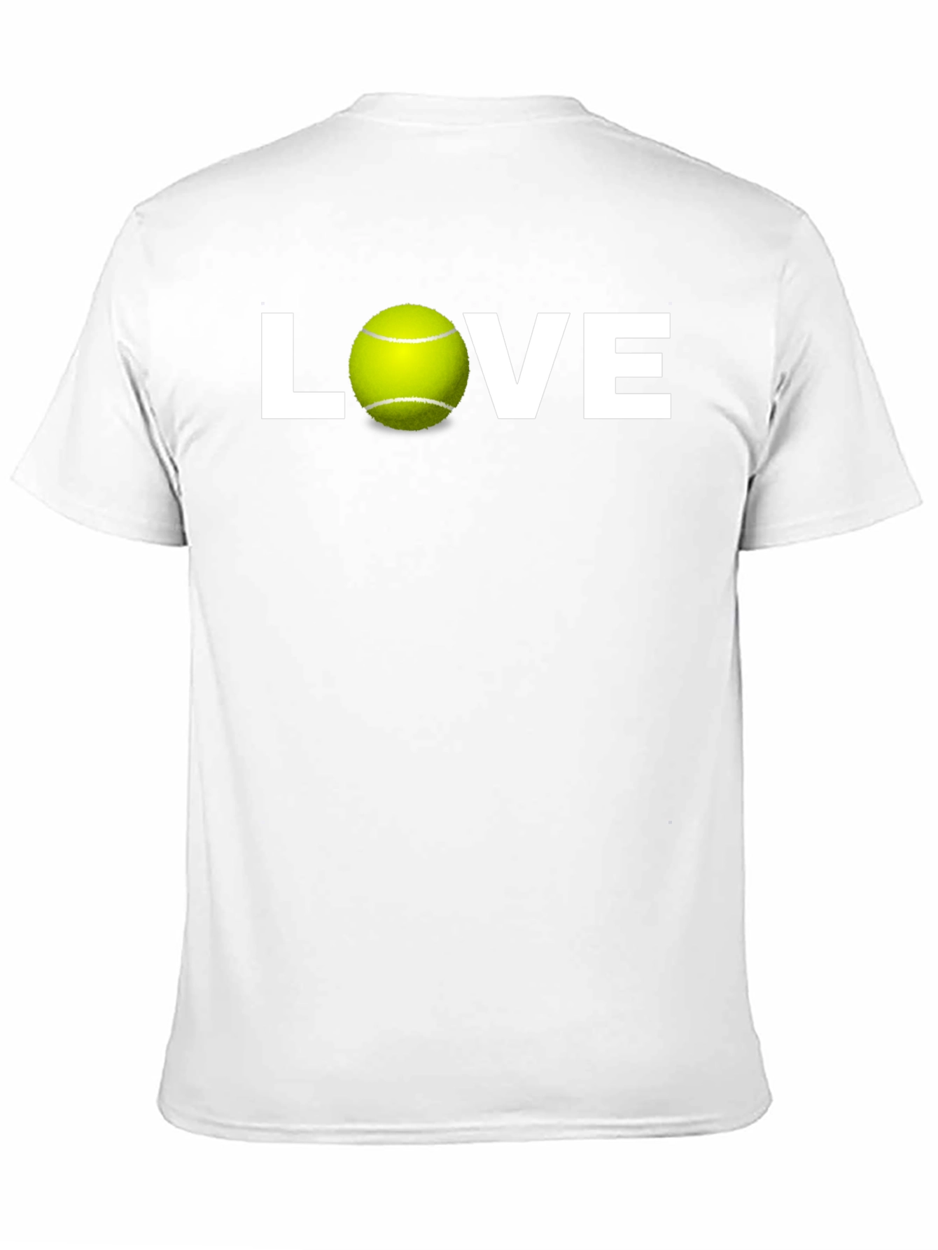 Black Tennis Lover Black T-Shirt view 11