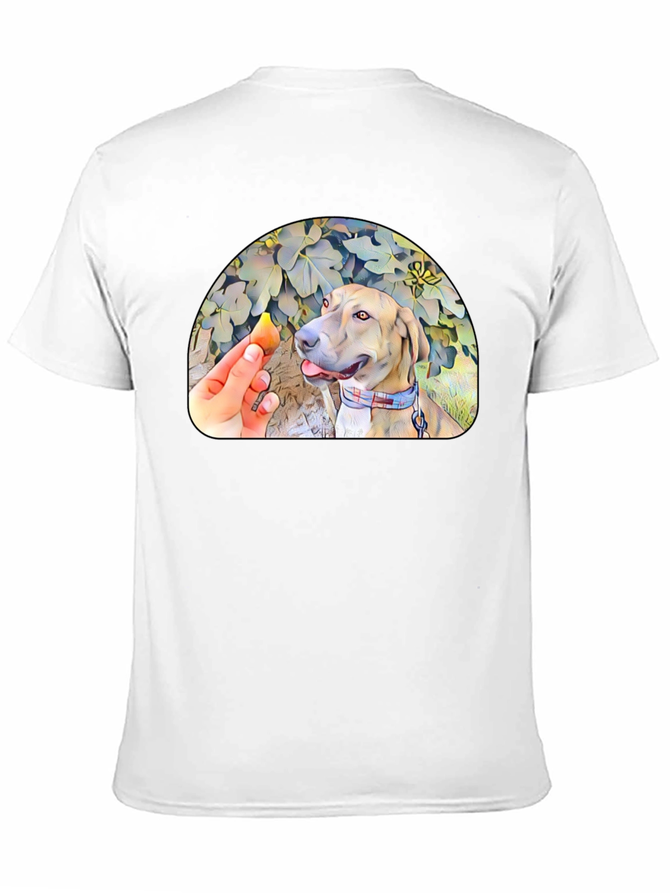 Black Dog Treat Black Graphic Tee view 11