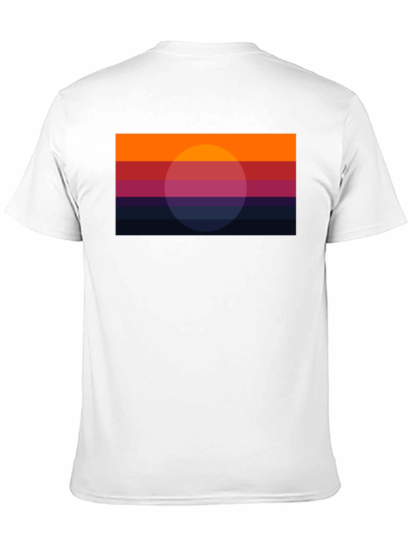 Black Retro Sunset Graphic Tee - Stylish & Unique Design view 11