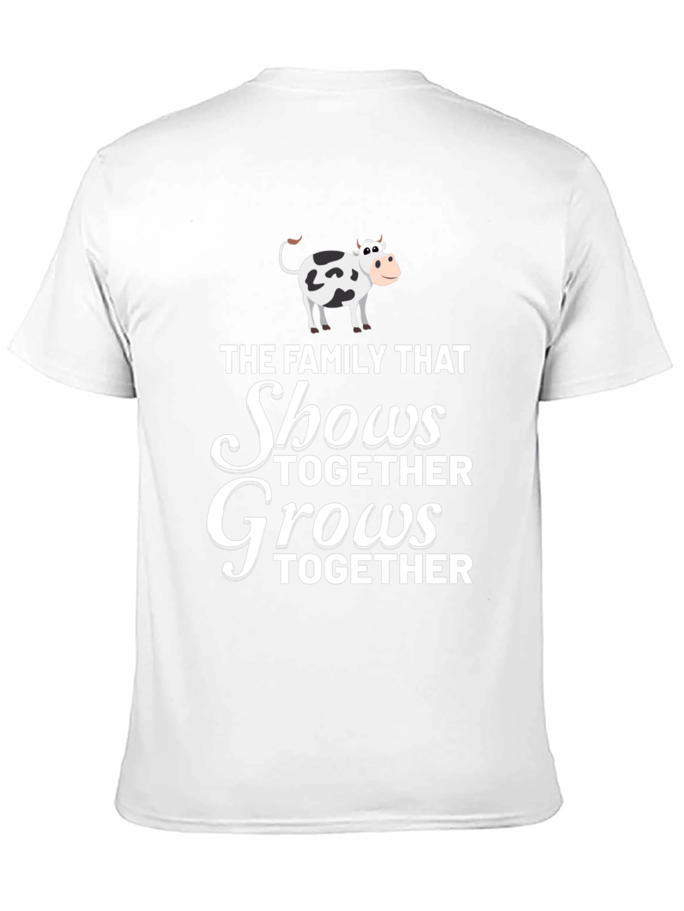 Black Family That Shows Together Grows Together T-Shirt view 11
