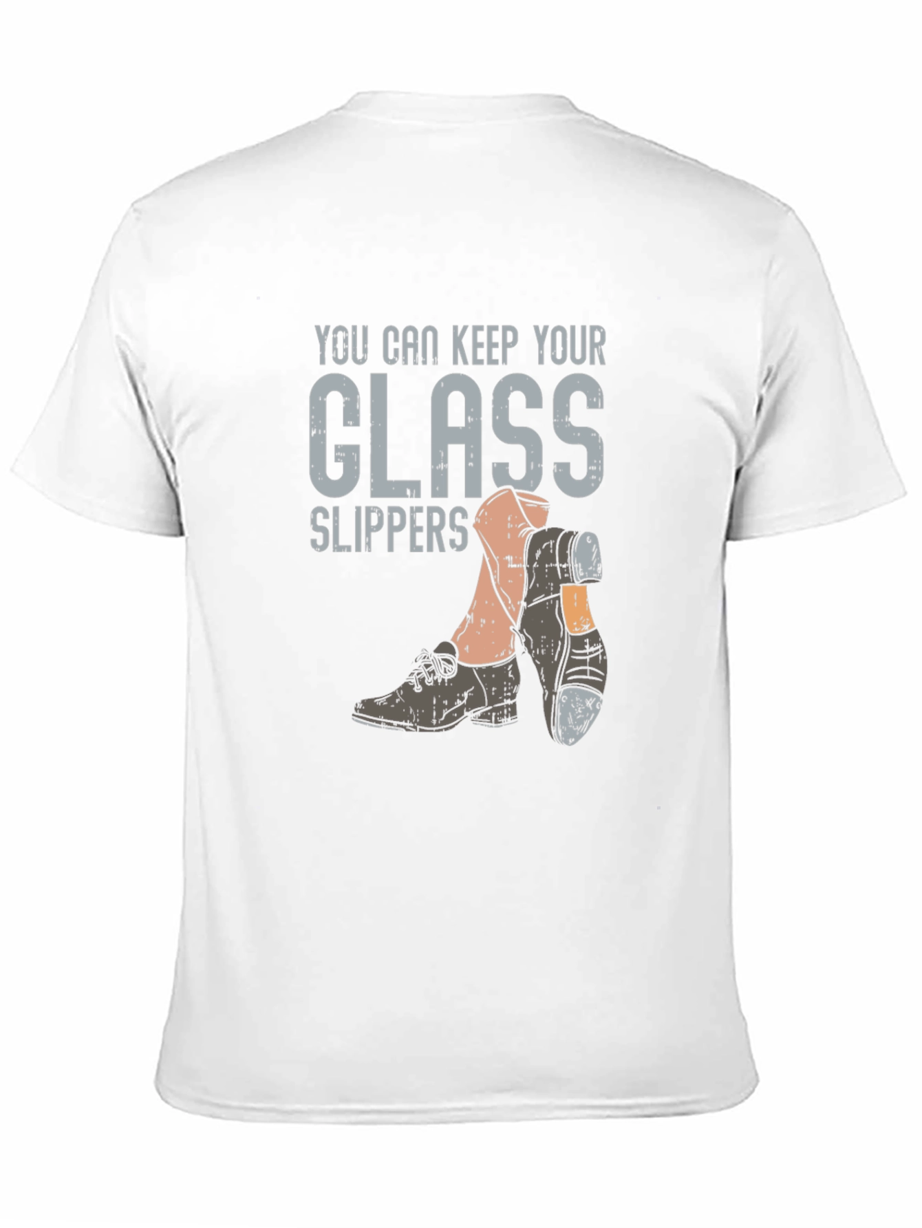 Black You Can Keep Your Glass Slippers Graphic Tee view 11