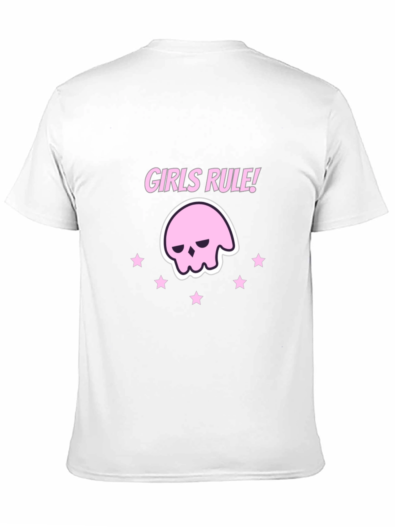 Black Girls Rule! Graphic Tee - Black Cotton T-Shirt view 11