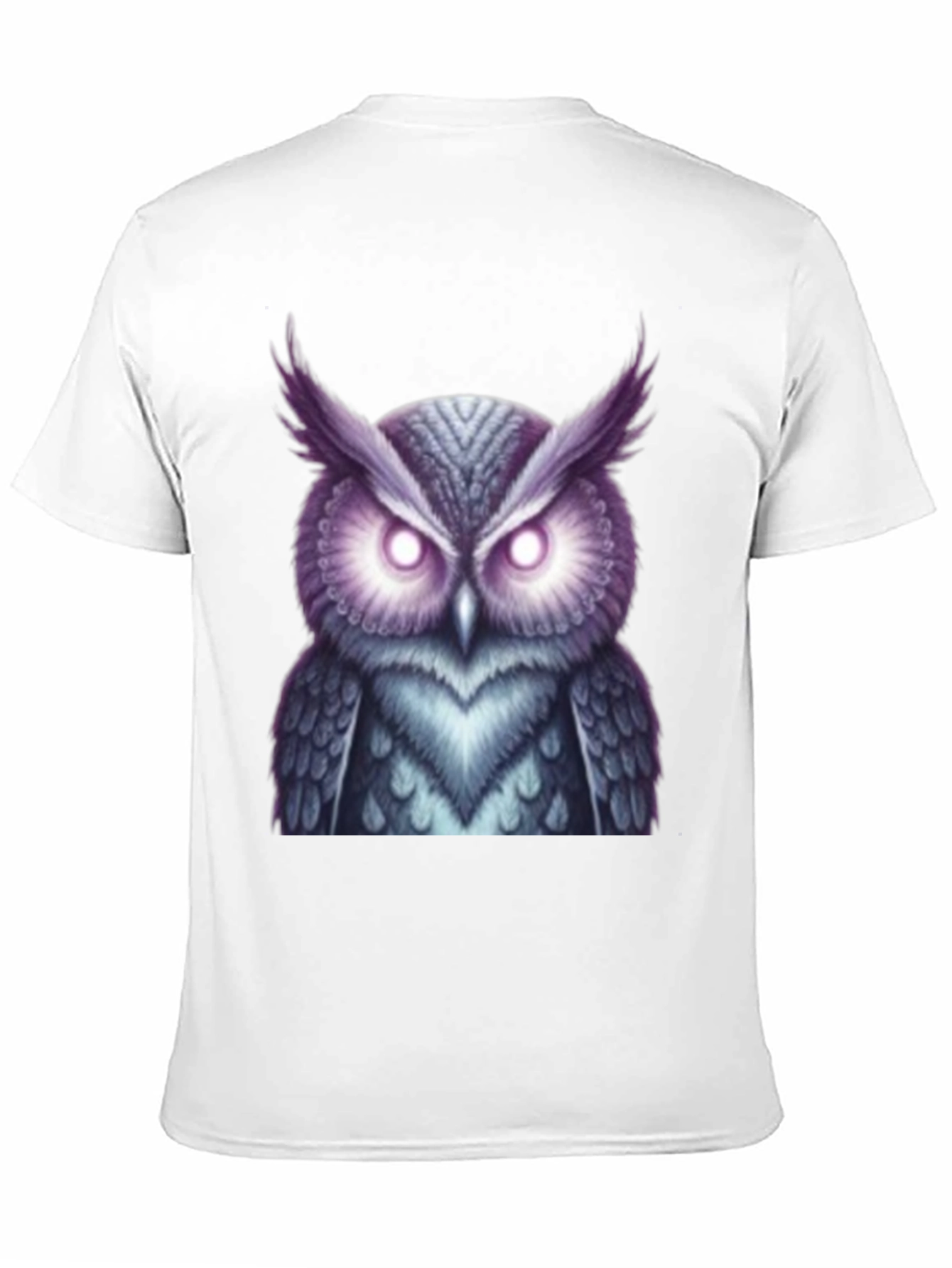 Mystic Owl Graphic Tee - Black Cotton - 11