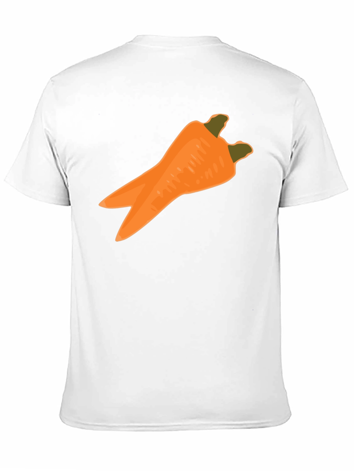 Black Funny Carrot T-Shirt: Unique Vegetable Graphic Tee for Men view 11