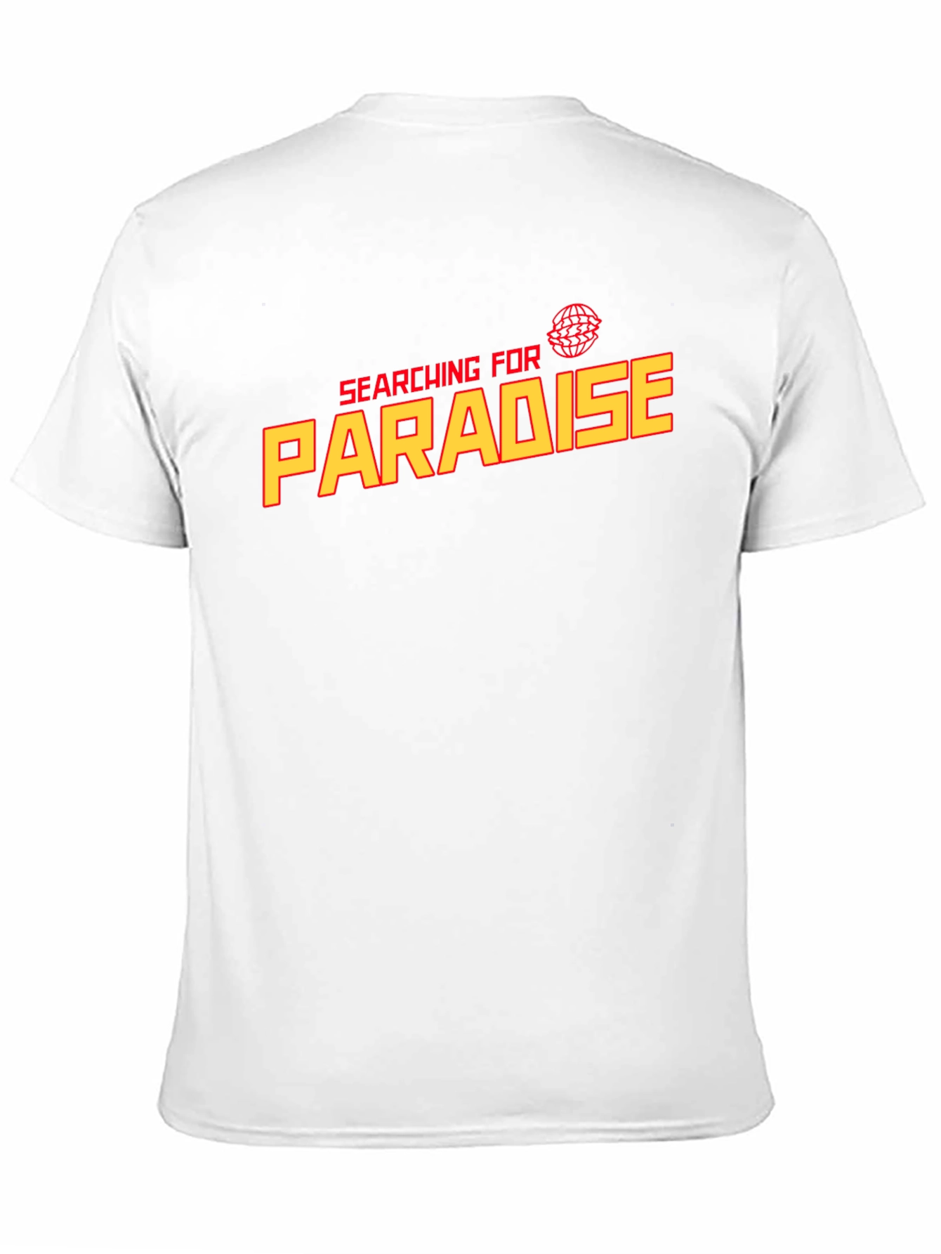 Black Searching for Paradise Graphic Tee - Black view 11