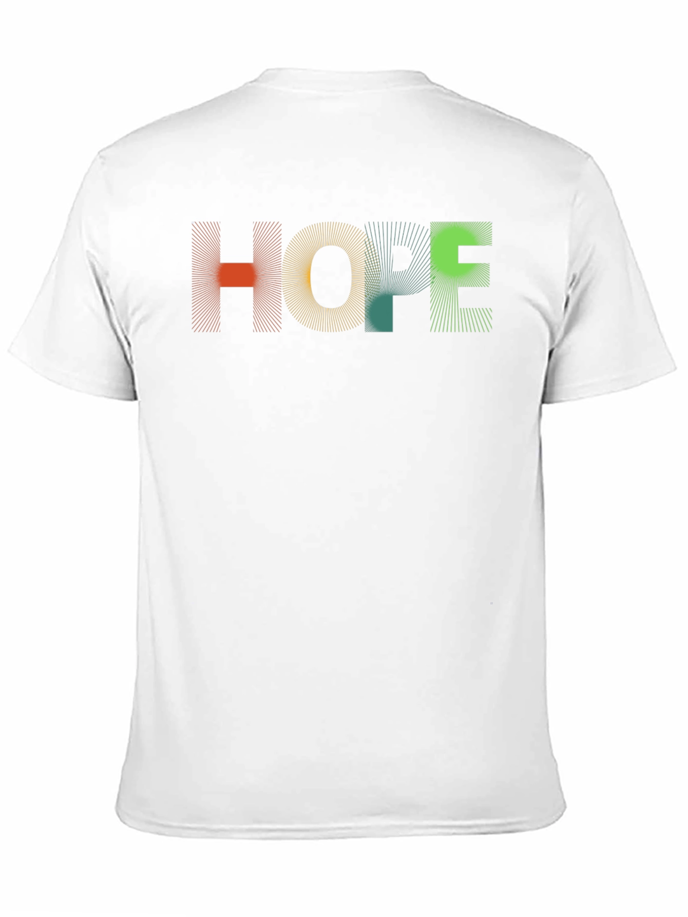 Black HOPE Graphic Tee - Modern Abstract Design, Unisex Fit view 11