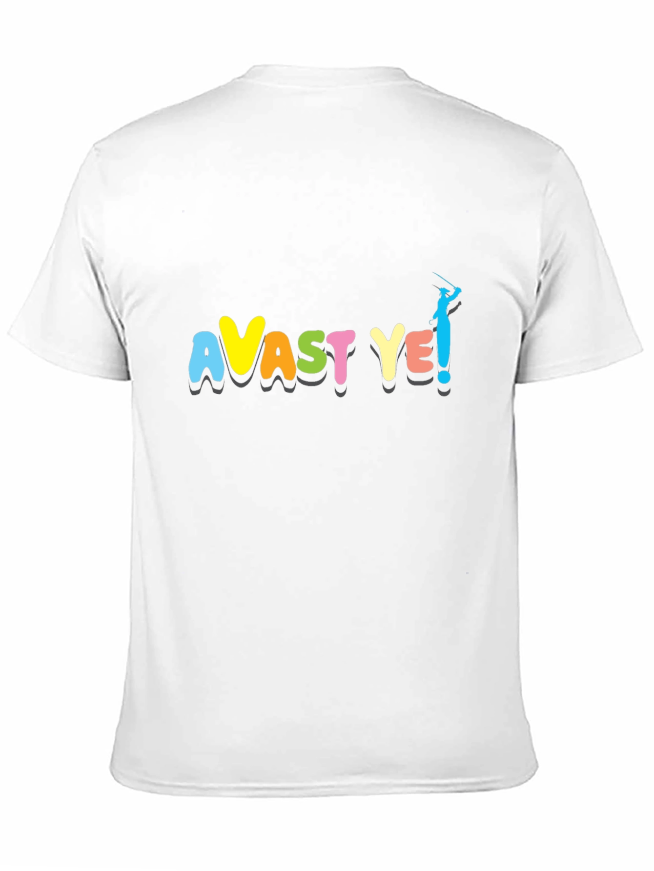 Black Avast Ye! Black T-Shirt view 11