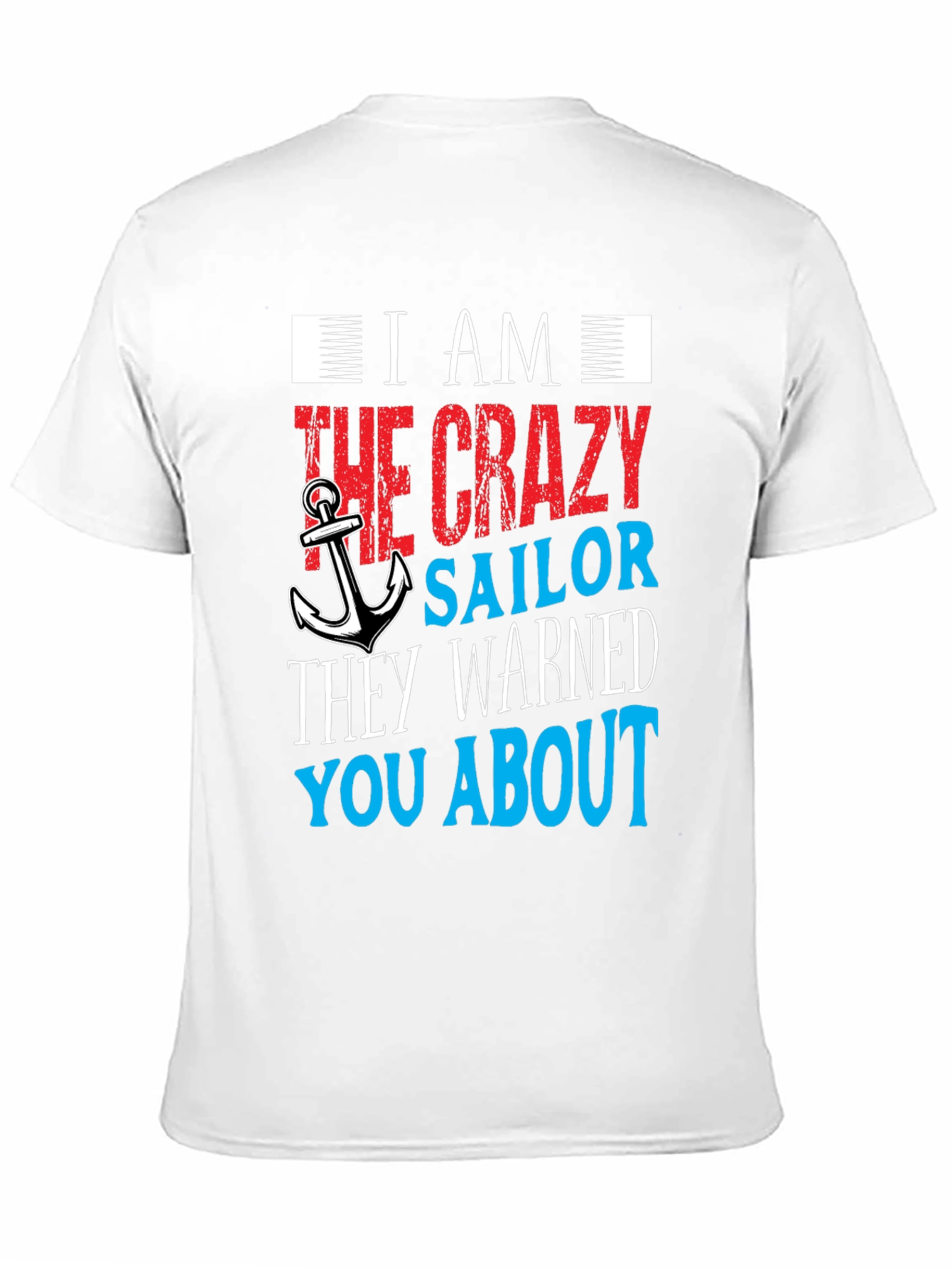 Black Crazy Sailor T-Shirt view 11