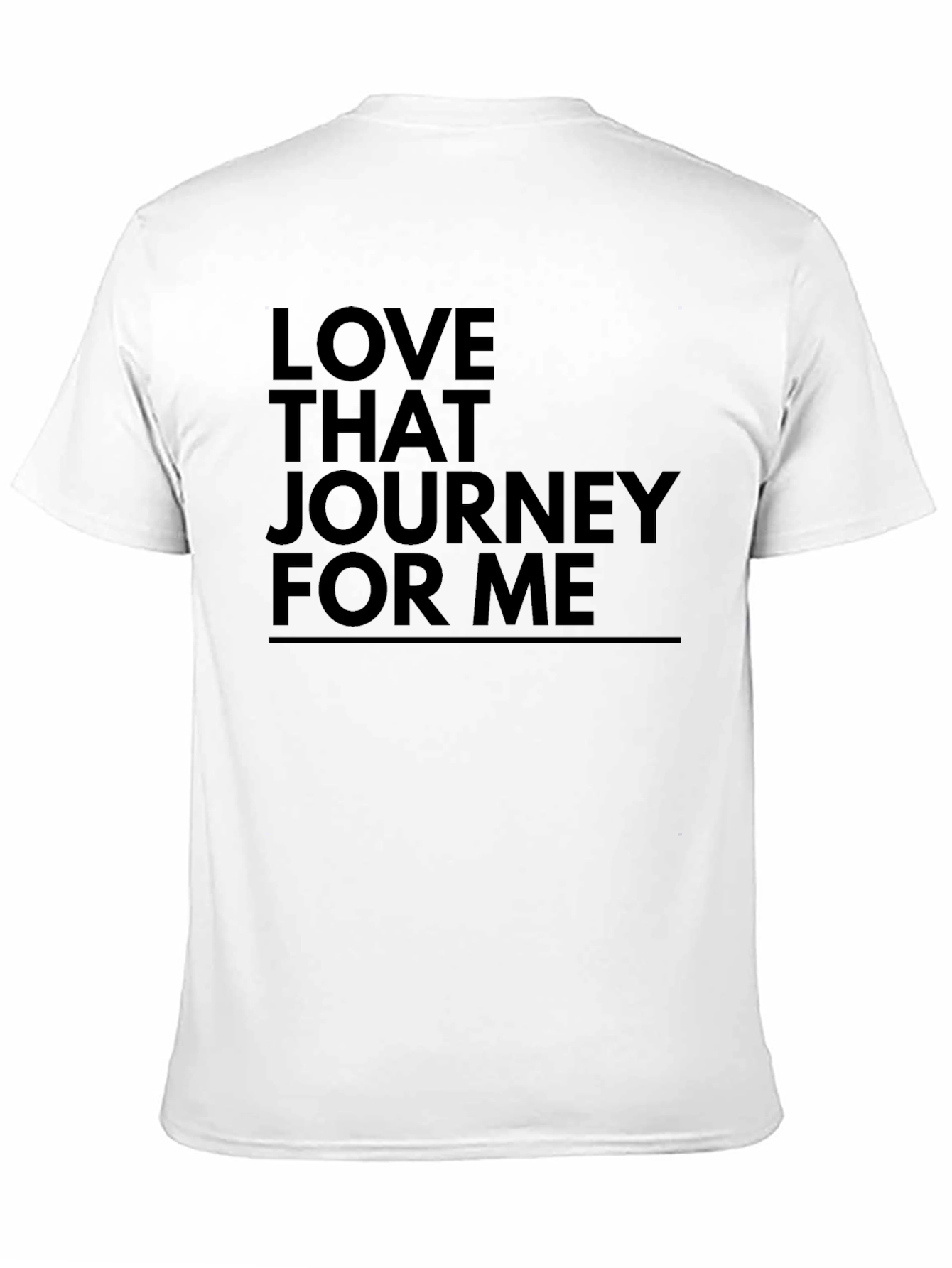 Black Love That Journey For Me Graphic Tee - Black view 11