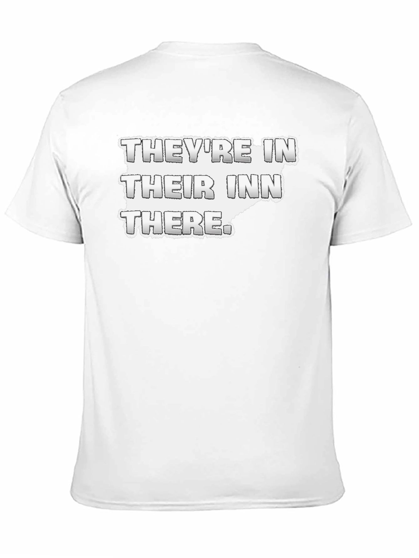 Black They're In Their Inn There T-Shirt view 11