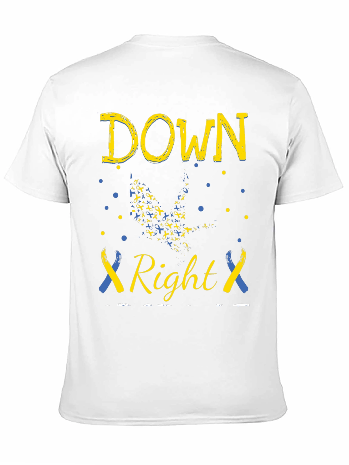 Black Down Right Perfect T-Shirt view 11