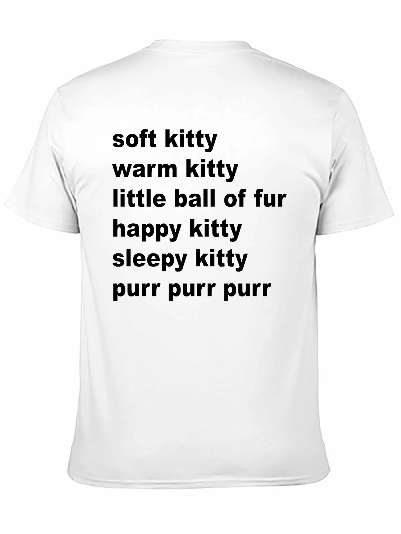 Black Soft Kitty T-Shirt view 11