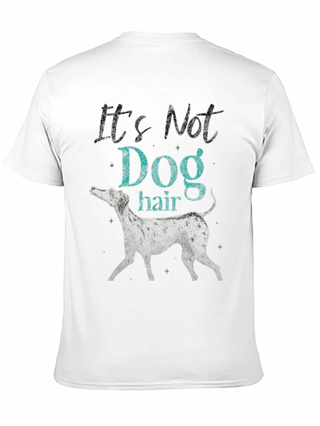 Black Dog Hair T-Shirt - Black view 11