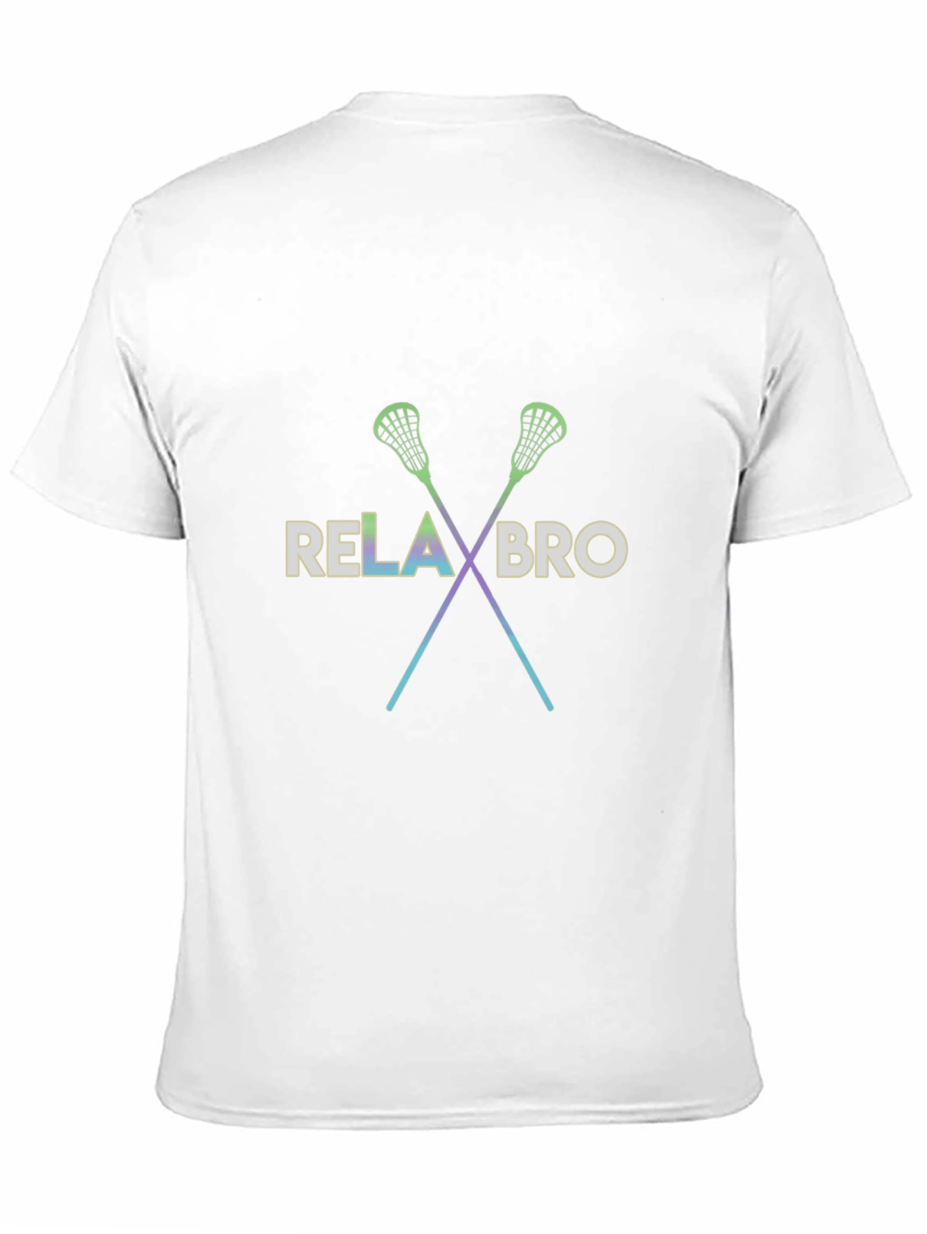Black Relax Bro Lacrosse T-Shirt - Stylish & Comfortable view 11