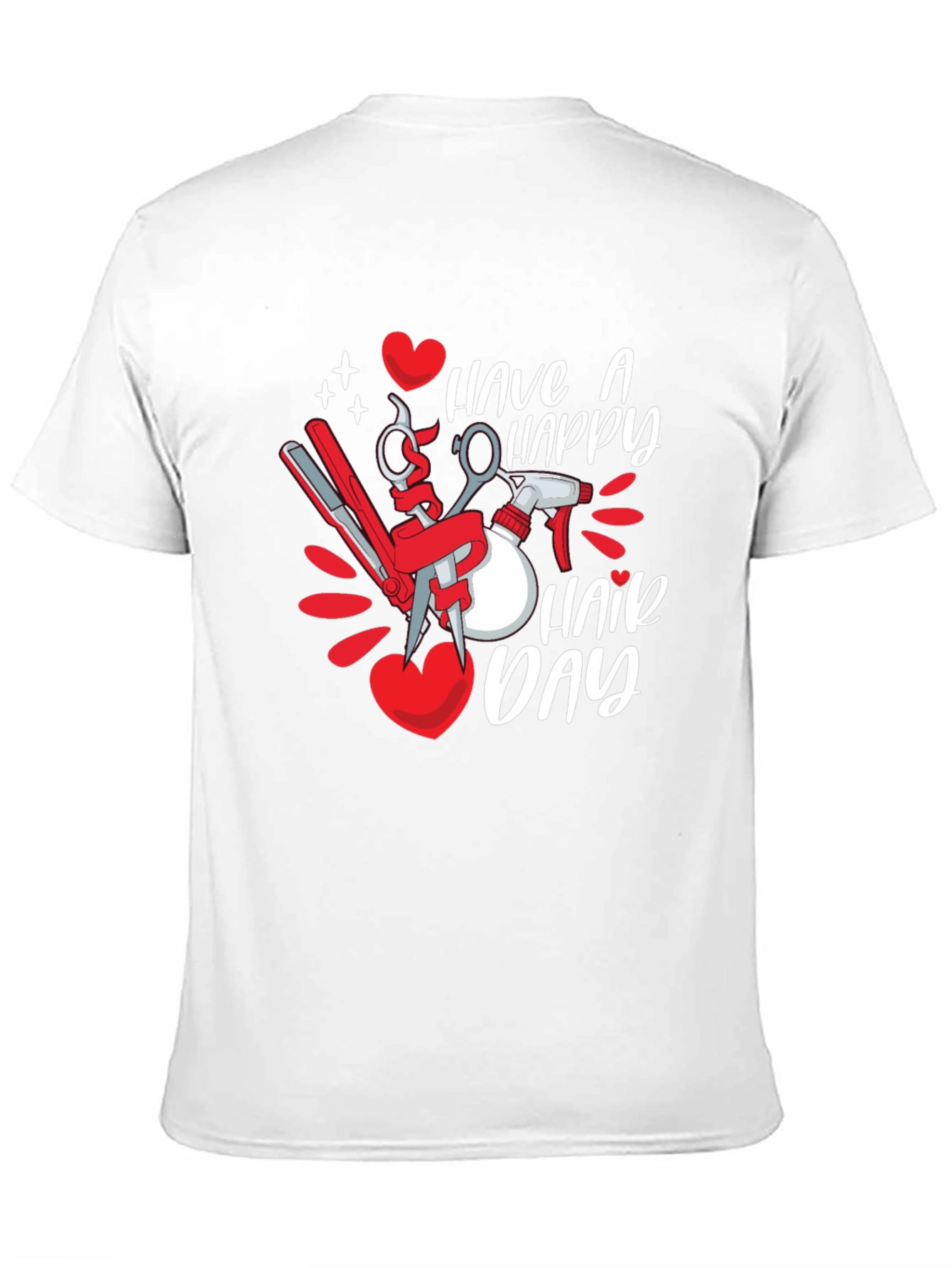 Happy Hair Day T-Shirt - Barber Tee - 11