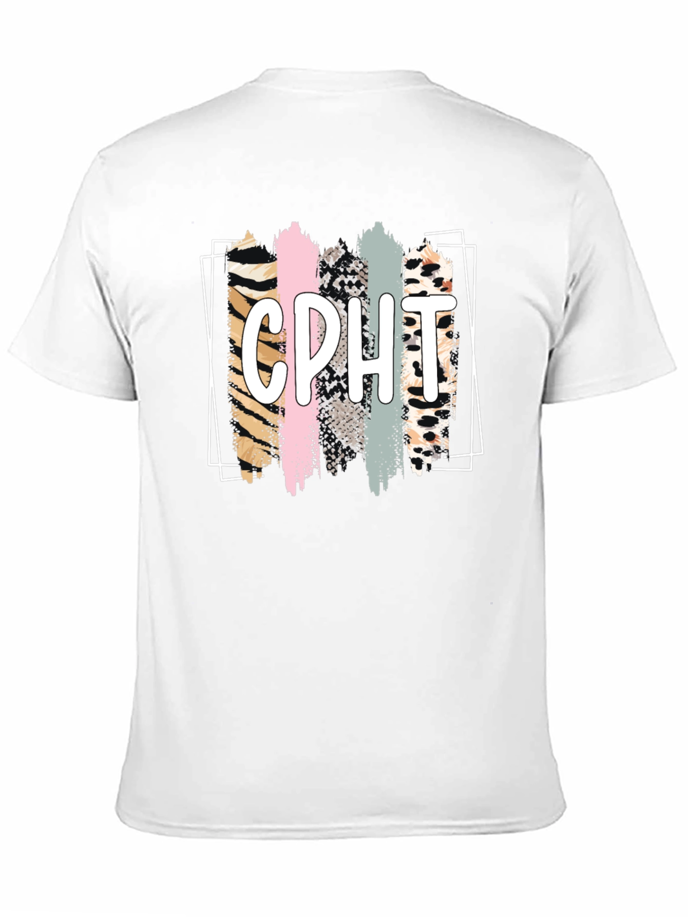 Black CPHT Animal Print Graphic Tee - Unisex view 11