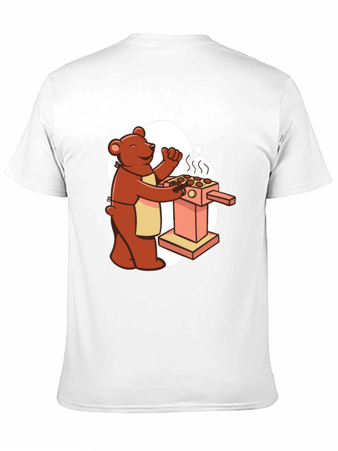 Black Bear Chef T-Shirt - Culinary Bearbecue view 11