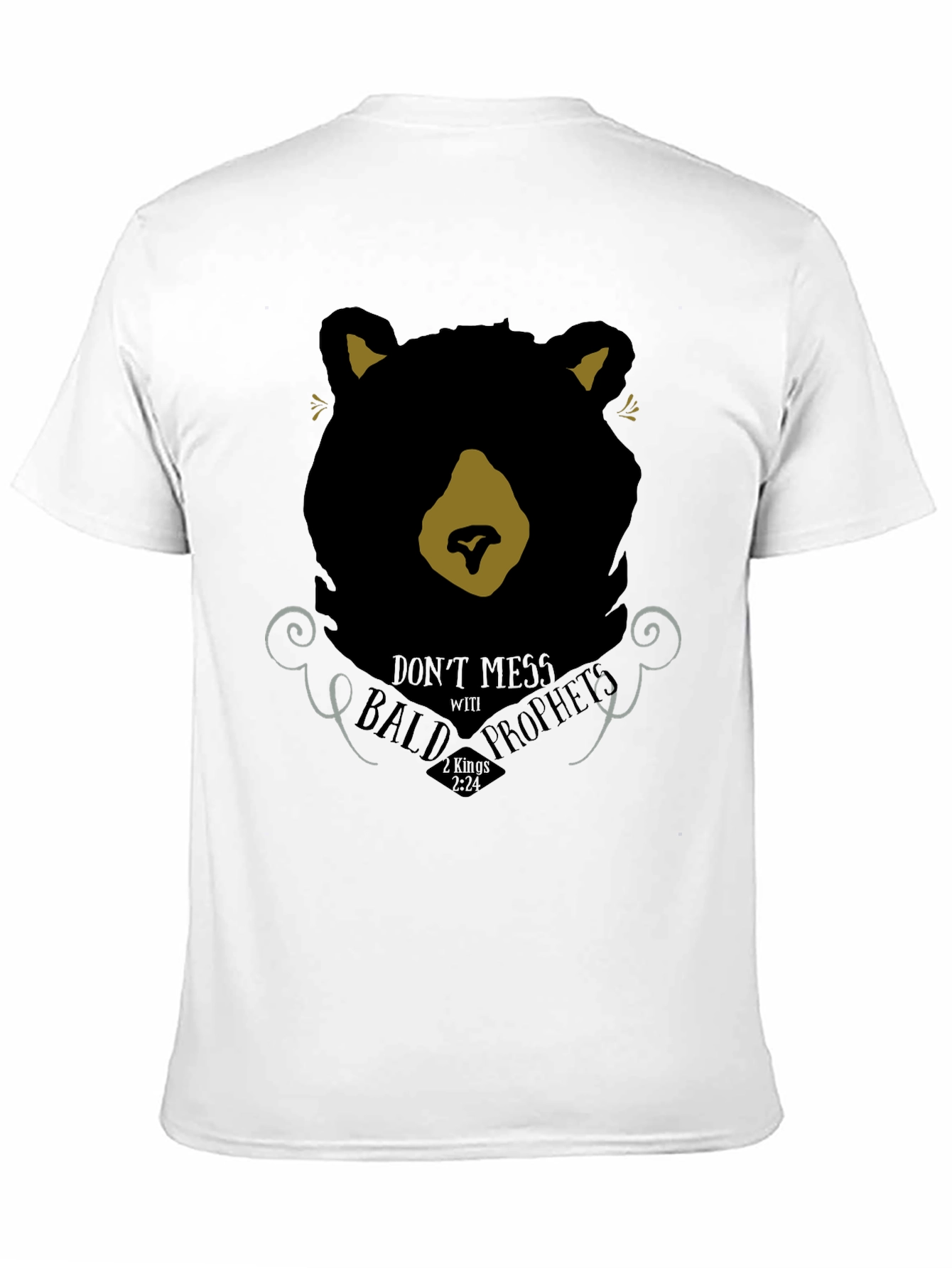 Black Don't Mess With Bald Prophets T-Shirt view 11