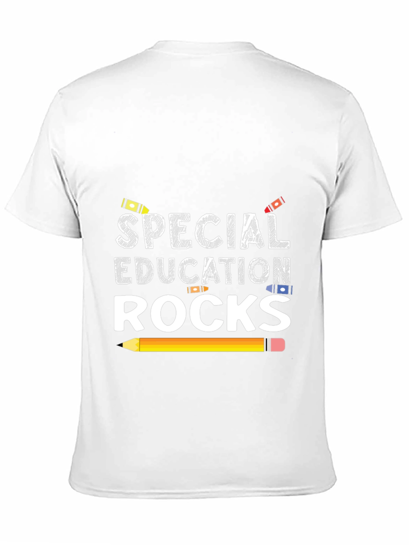 Black Special Education Rocks Graphic Tee view 11