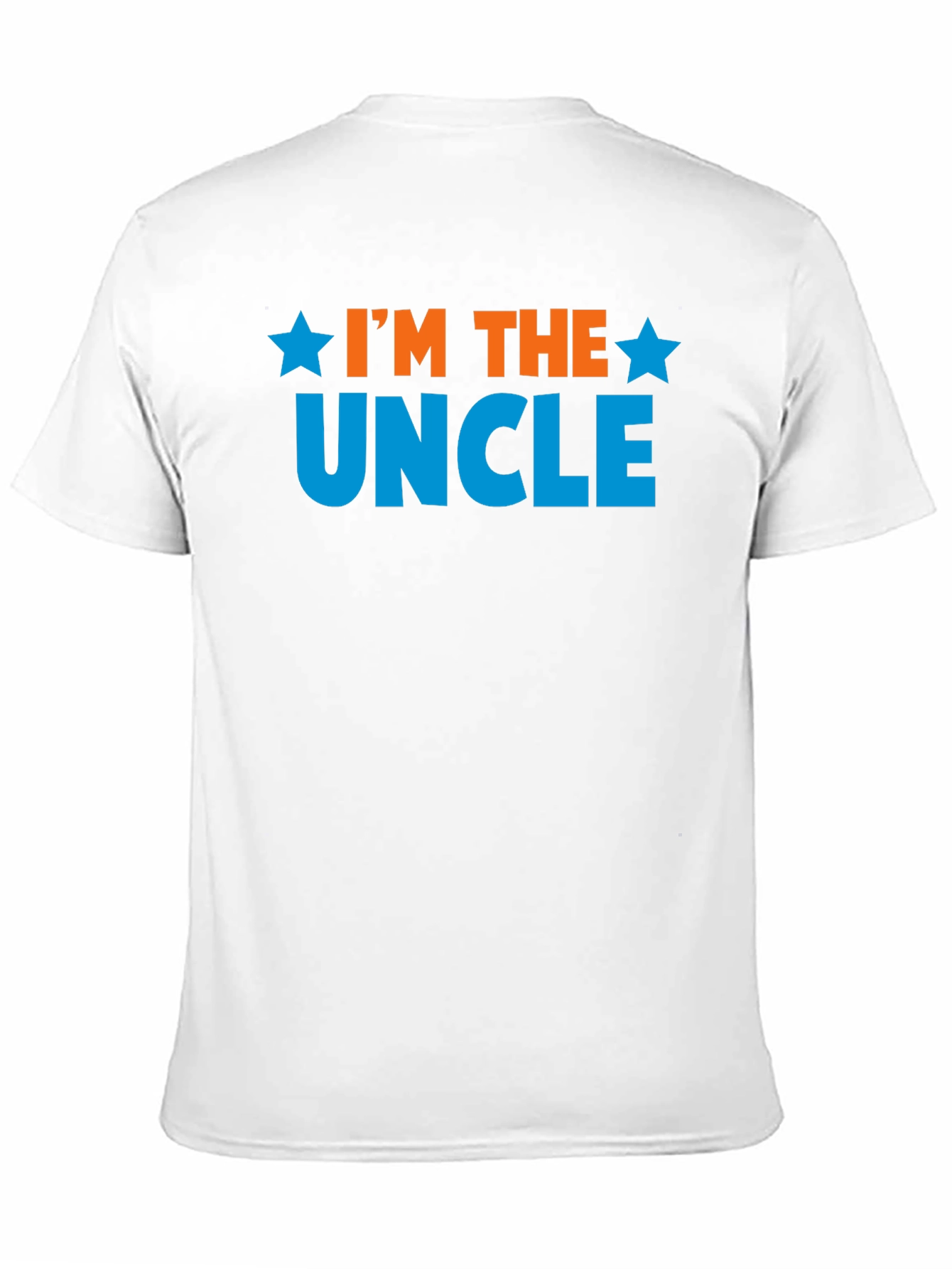 Black I'm the Uncle T-Shirt view 11