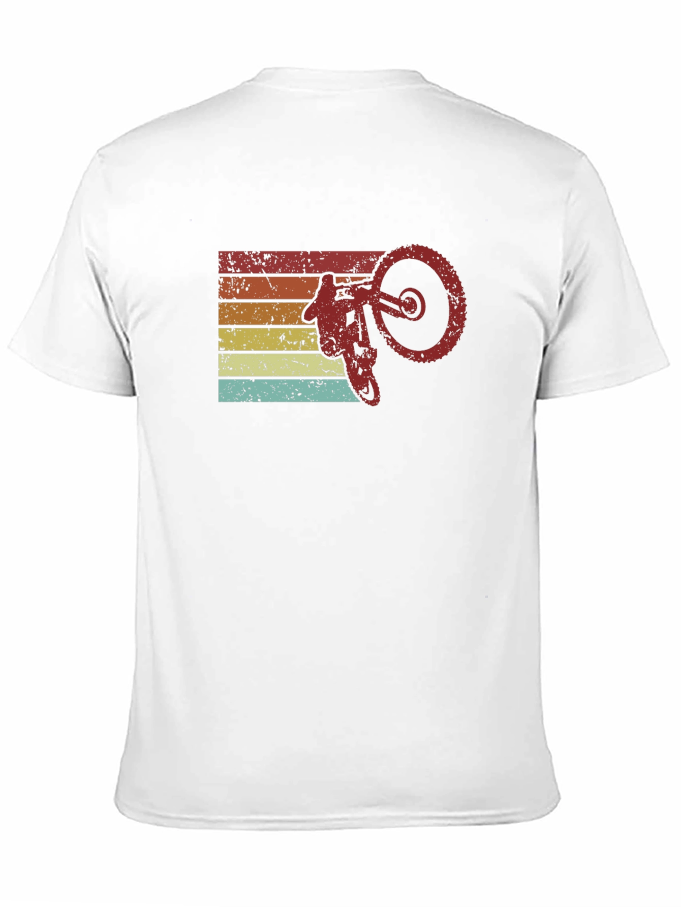 Black Retro Mountain Bike Graphic Tee view 11