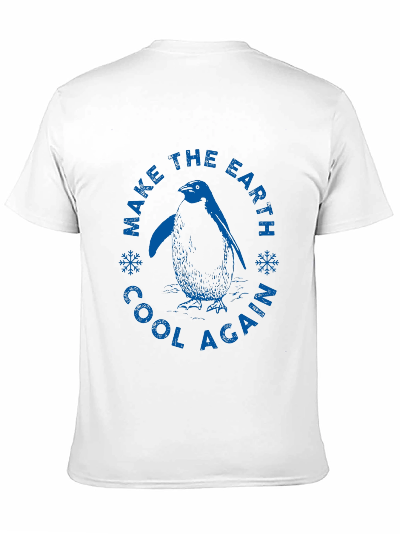 Black Make the Earth Cool Again Graphic Tee view 11