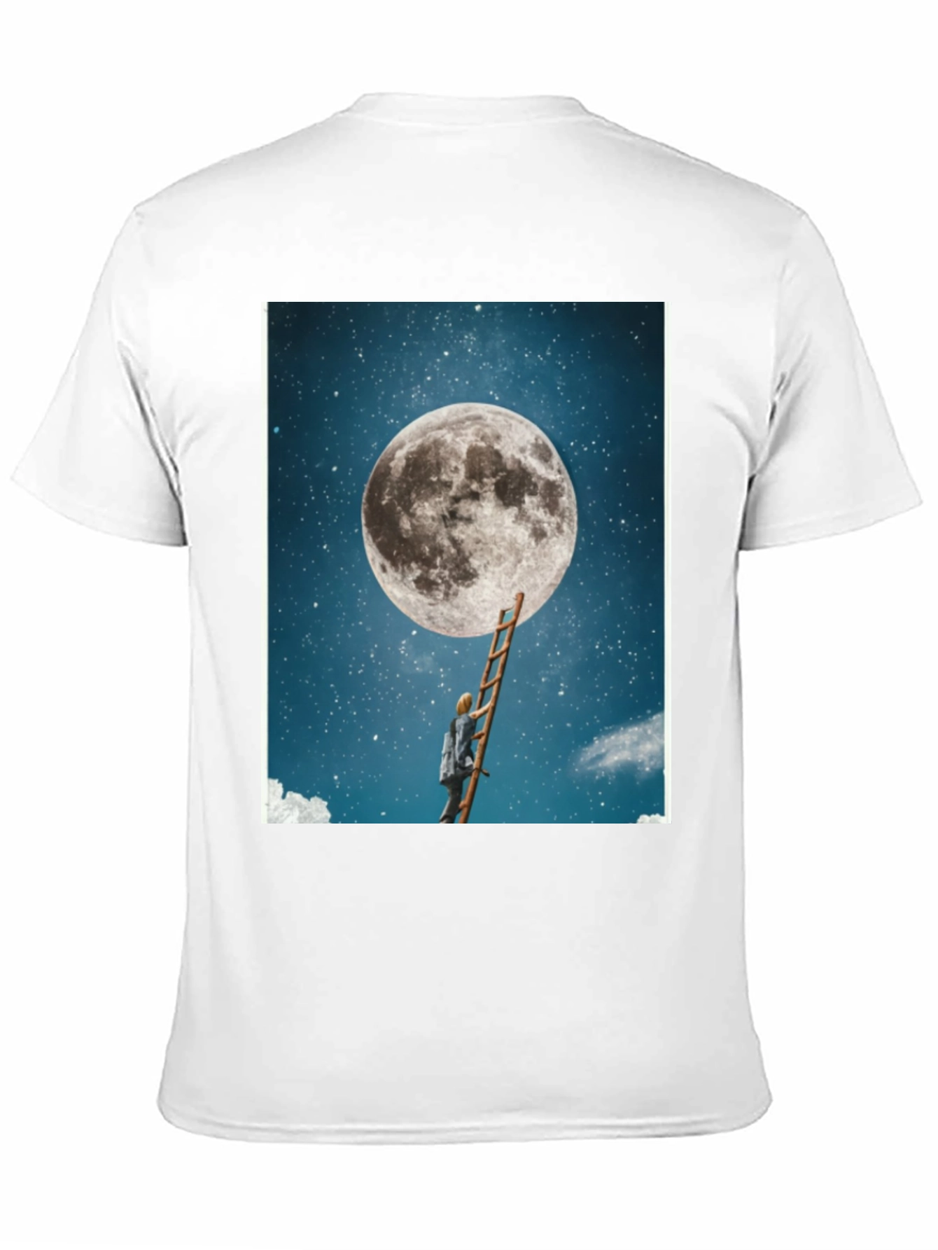 Black Moon Ladder Graphic T-Shirt - Black view 11