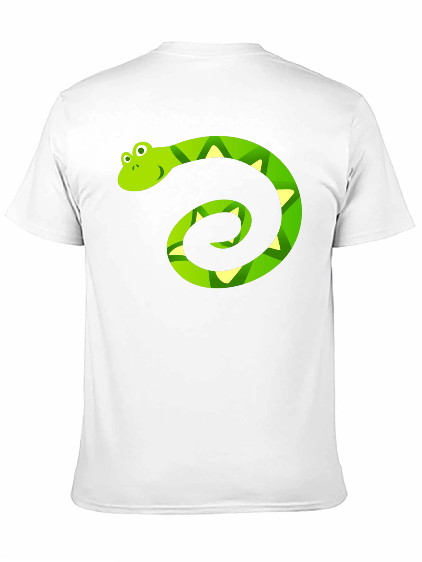 Black Snake Graphic Tee - Black Cotton T-Shirt view 11