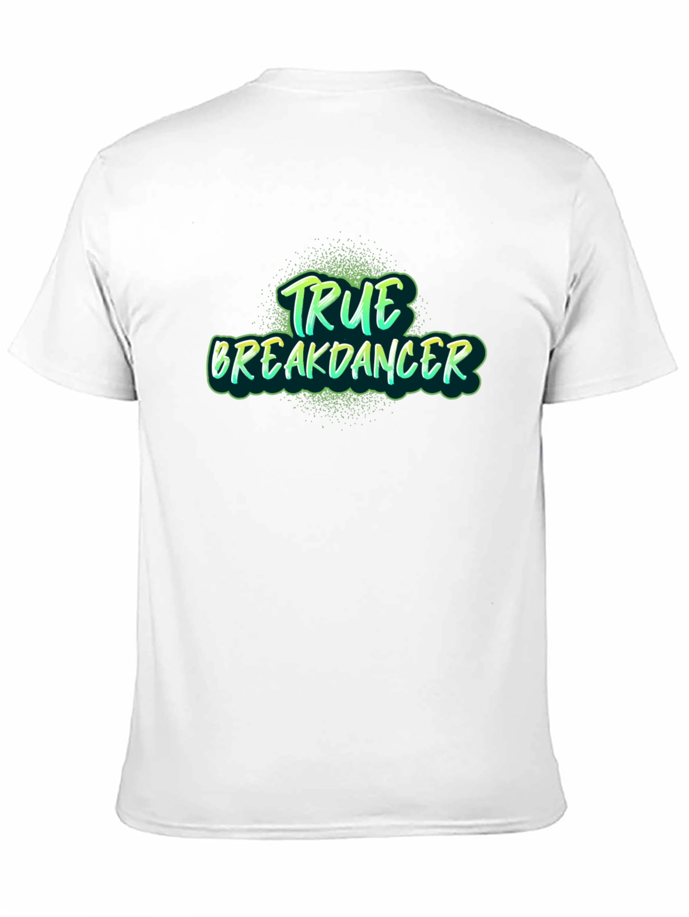 Black True Breakdancer Graphic Tee - Black Cotton Blend view 11