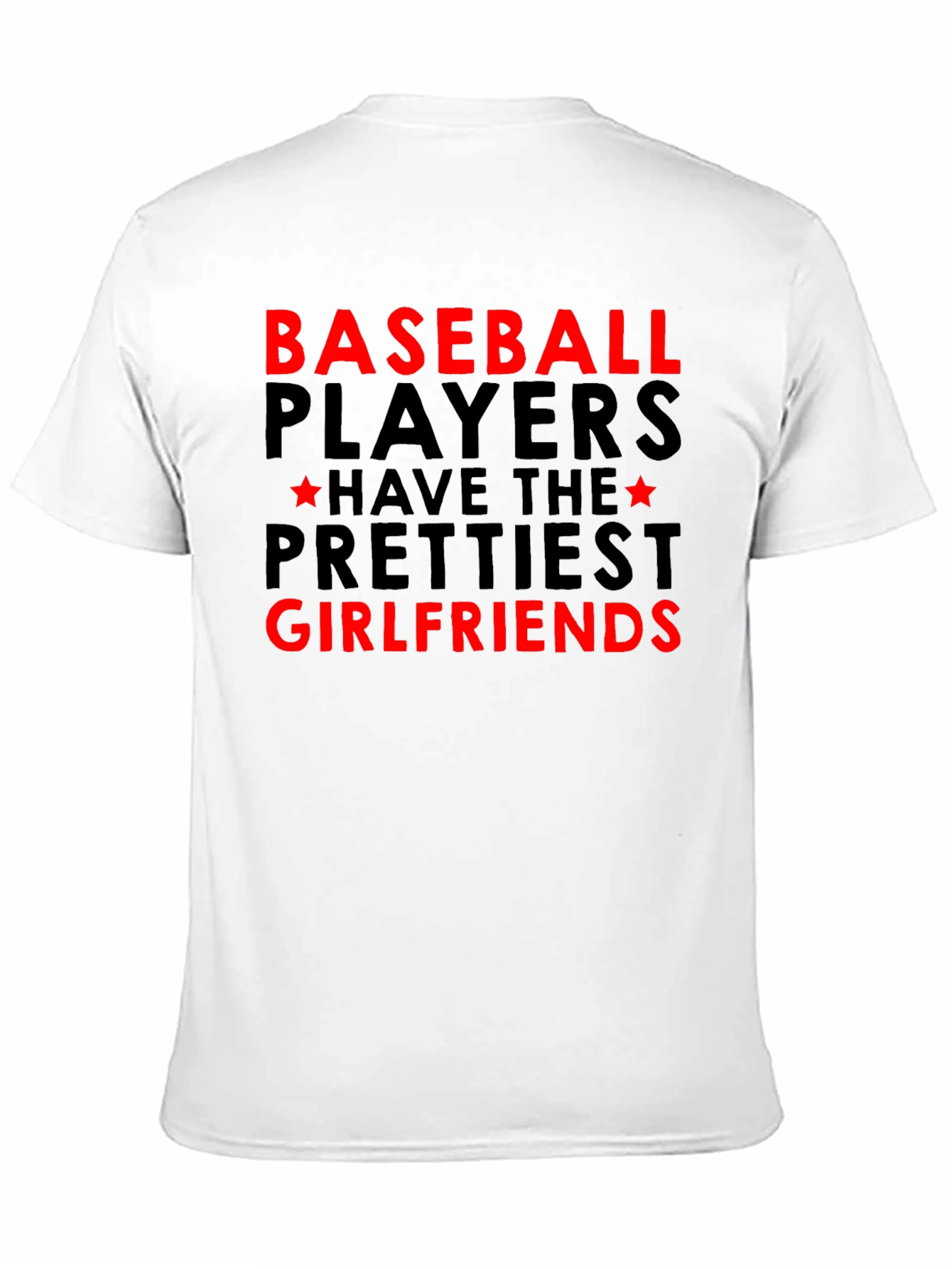 Black Baseball Players Prettiest Girlfriends Graphic Tee view 11