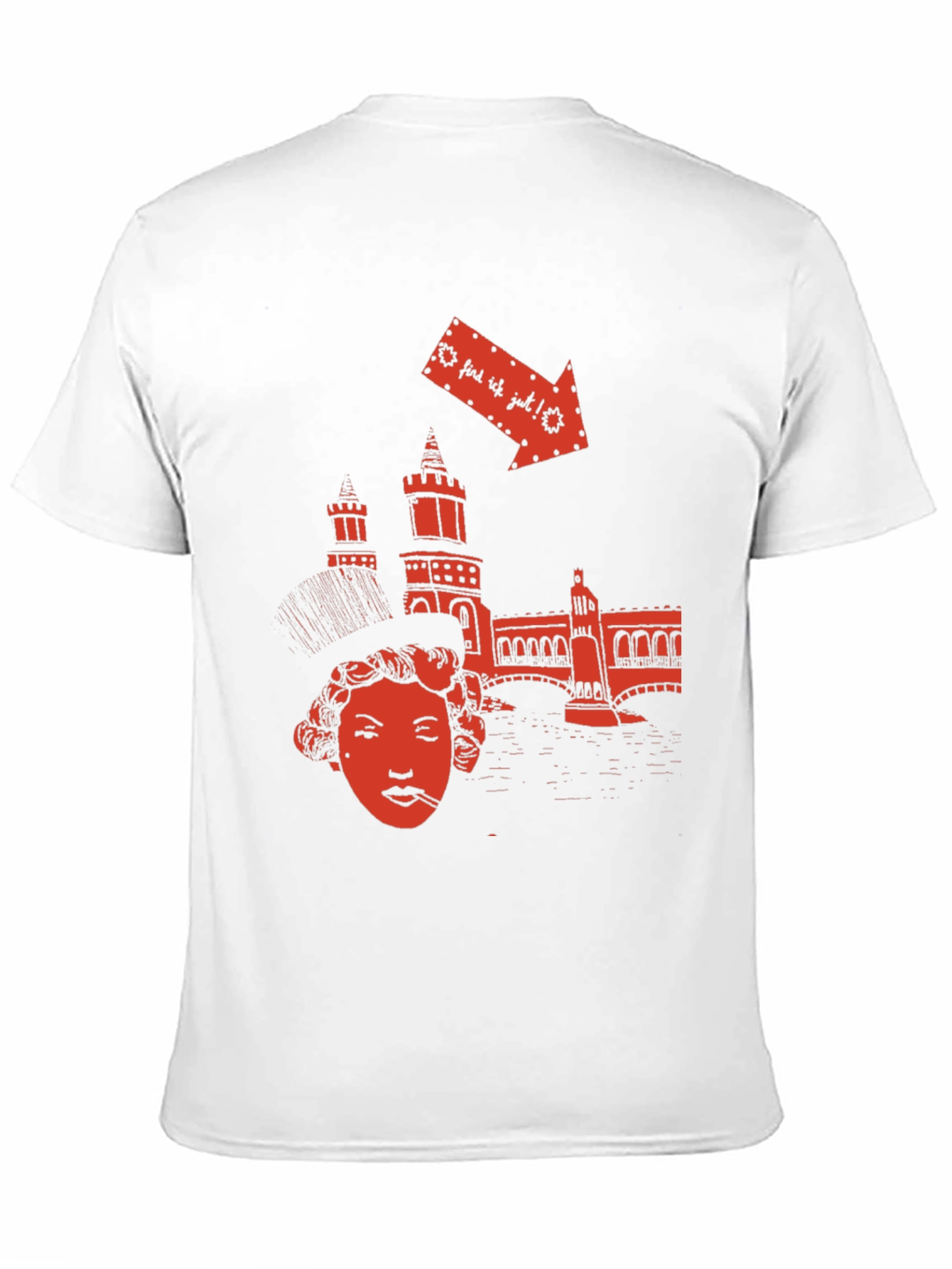 Black Berlin Vibe Graphic Tee - Unique Design view 11