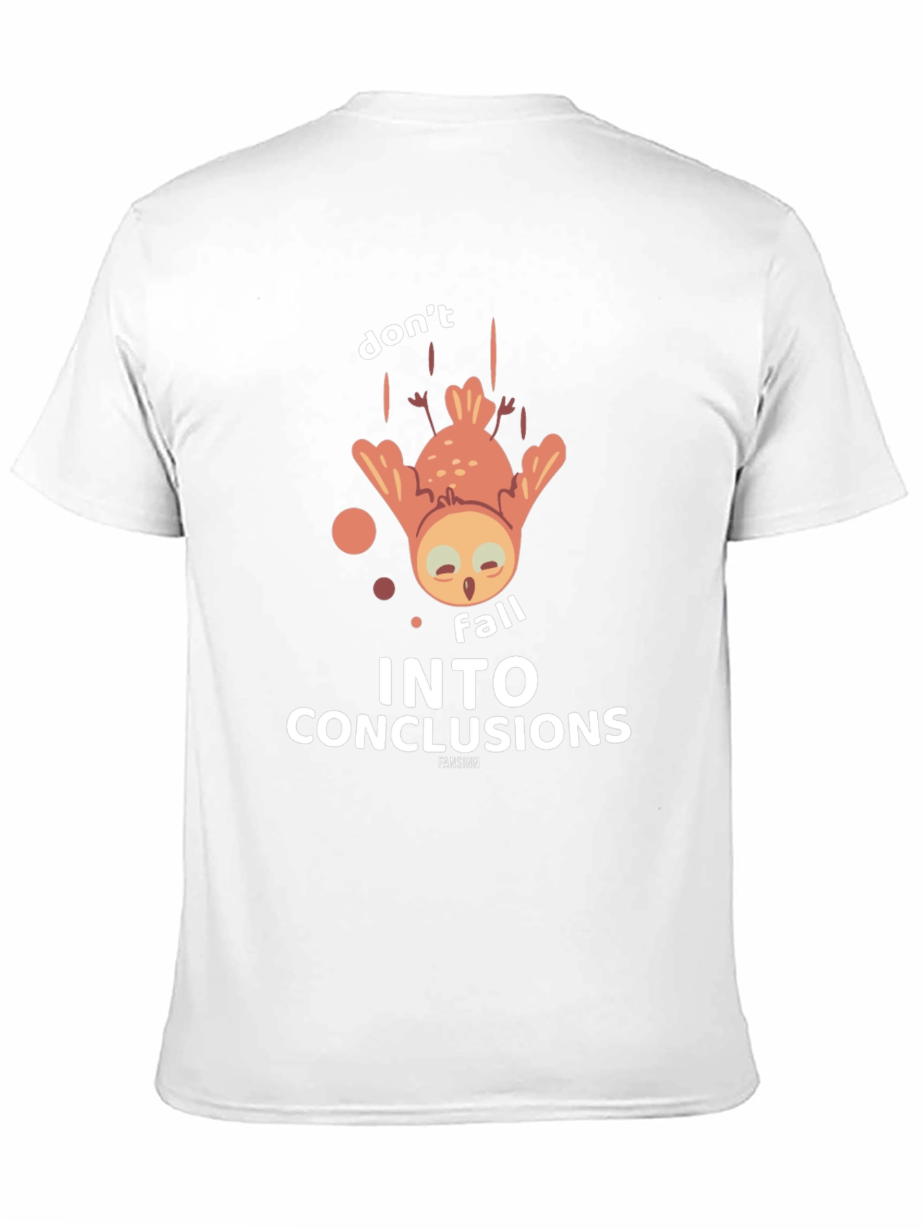 Black Don't Fall Into Conclusions T-Shirt view 11