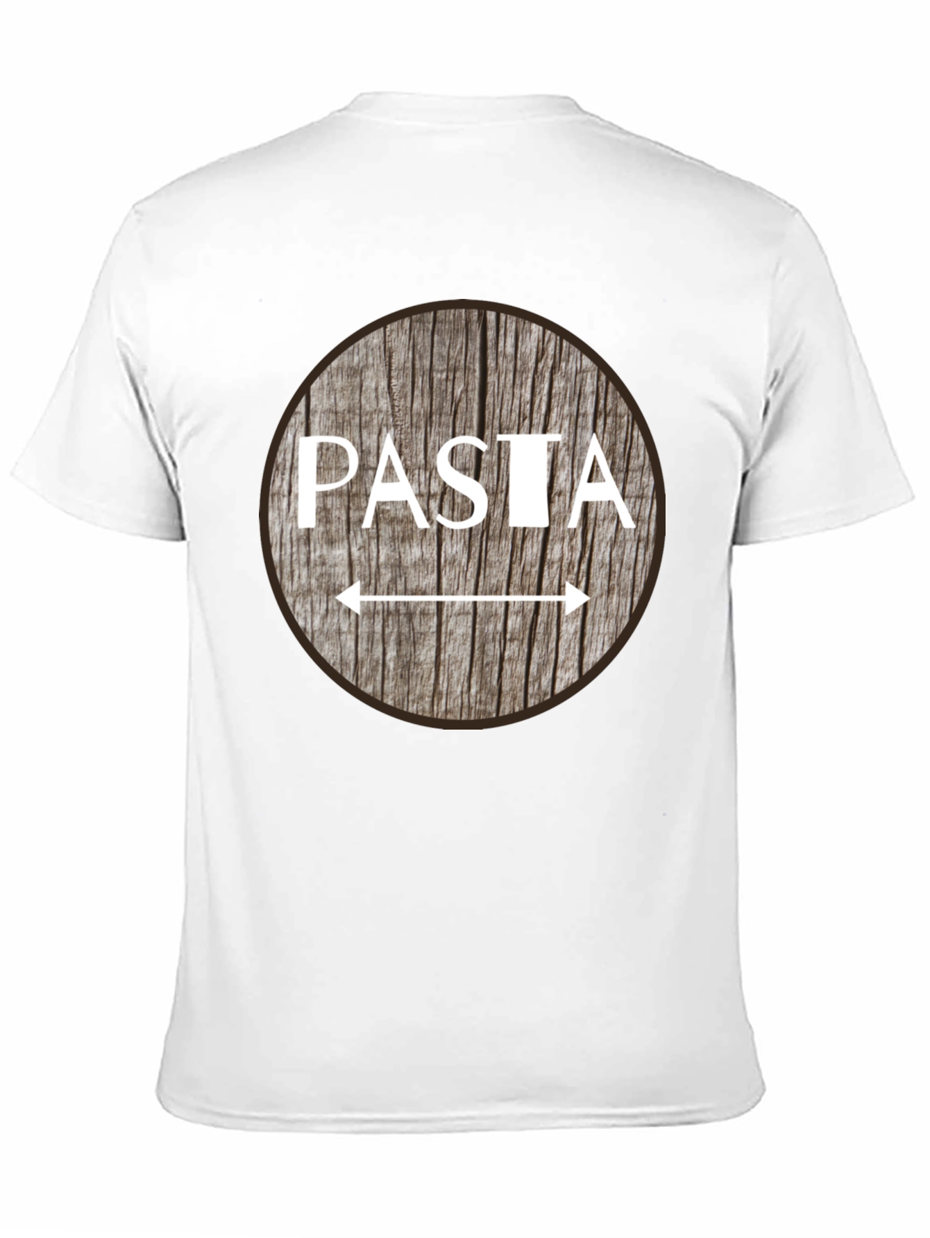 Black Pasta Arrow T-Shirt - Funny Foodie Tee view 11