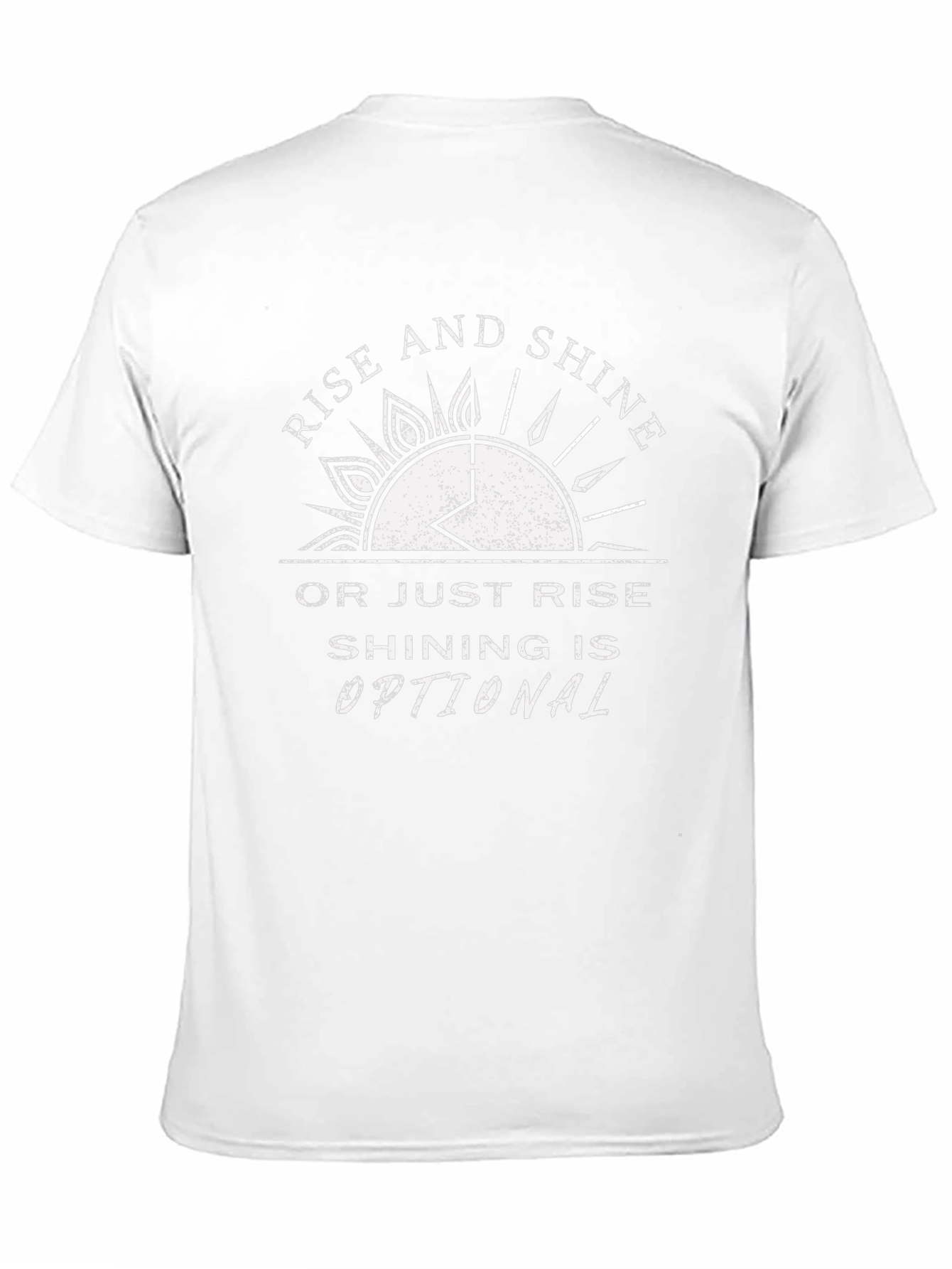 Black Rise and Shine Graphic Tee - Optional Shining view 11