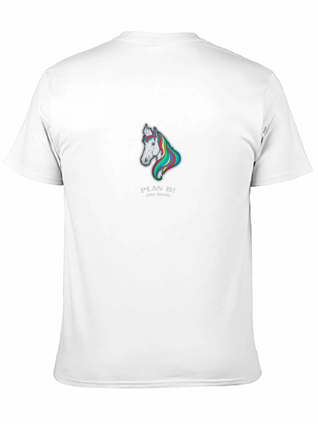 Black Plan B Unicorn Graphic Black T-Shirt view 11