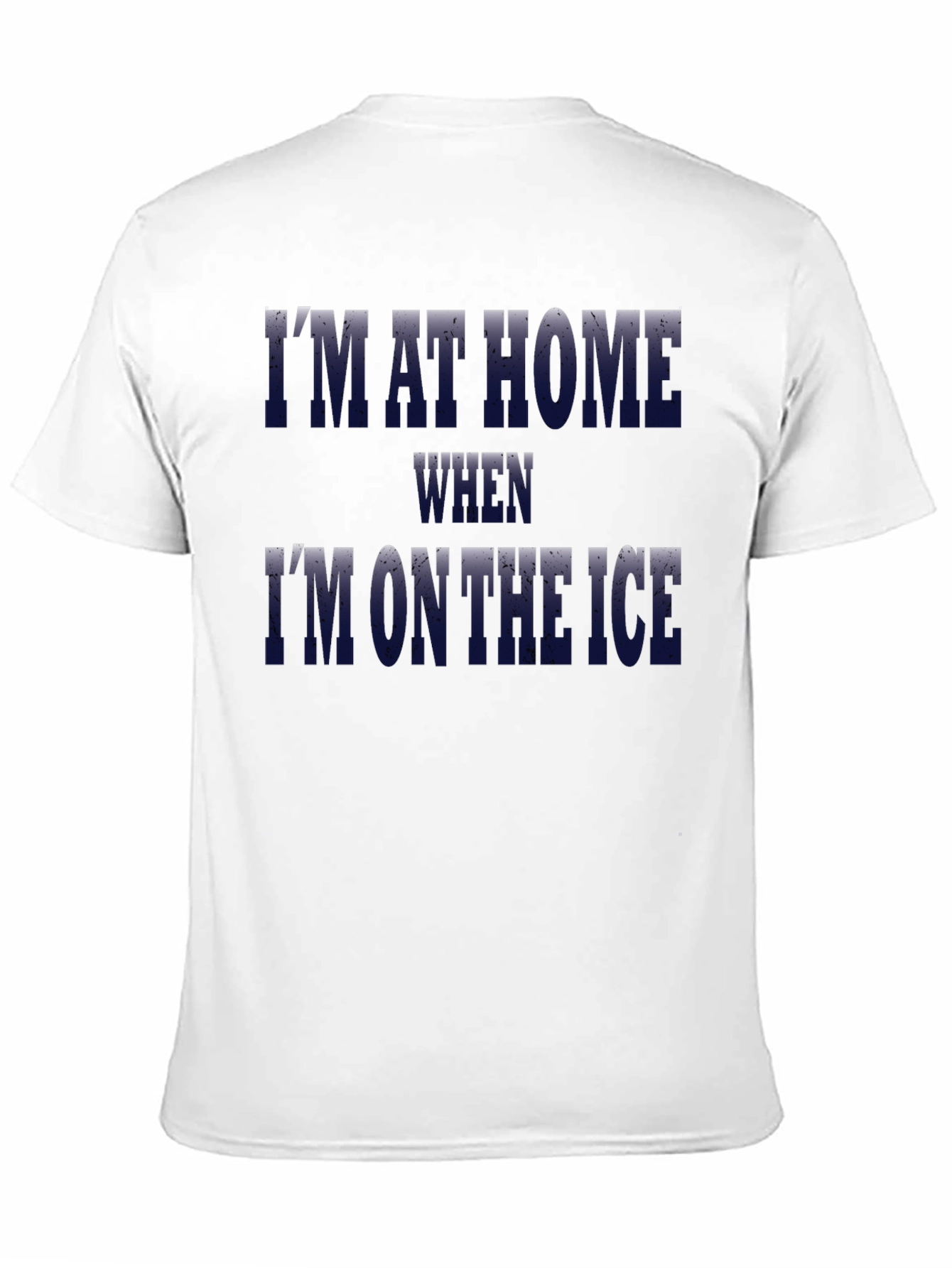 Black I'm At Home On The Ice Graphic Tee view 11