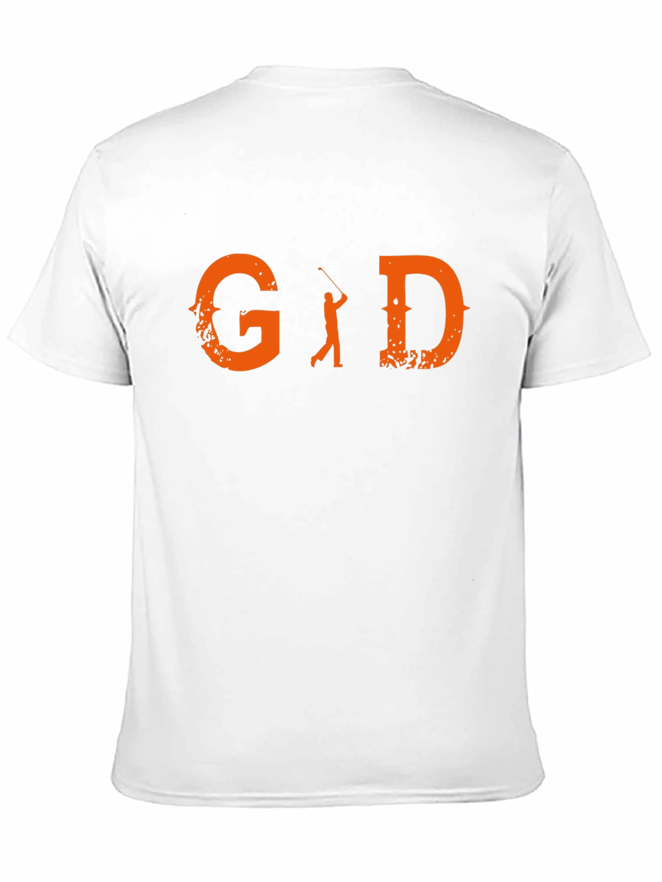 Black Golf Lover Tee - G and D Graphic view 11