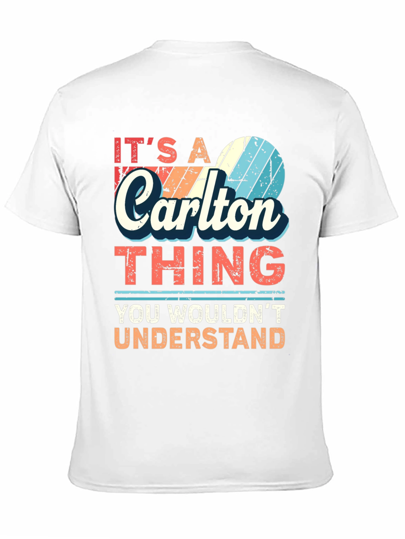 Black It's a Carlton Thing T-Shirt - You Wouldn't Understand view 11
