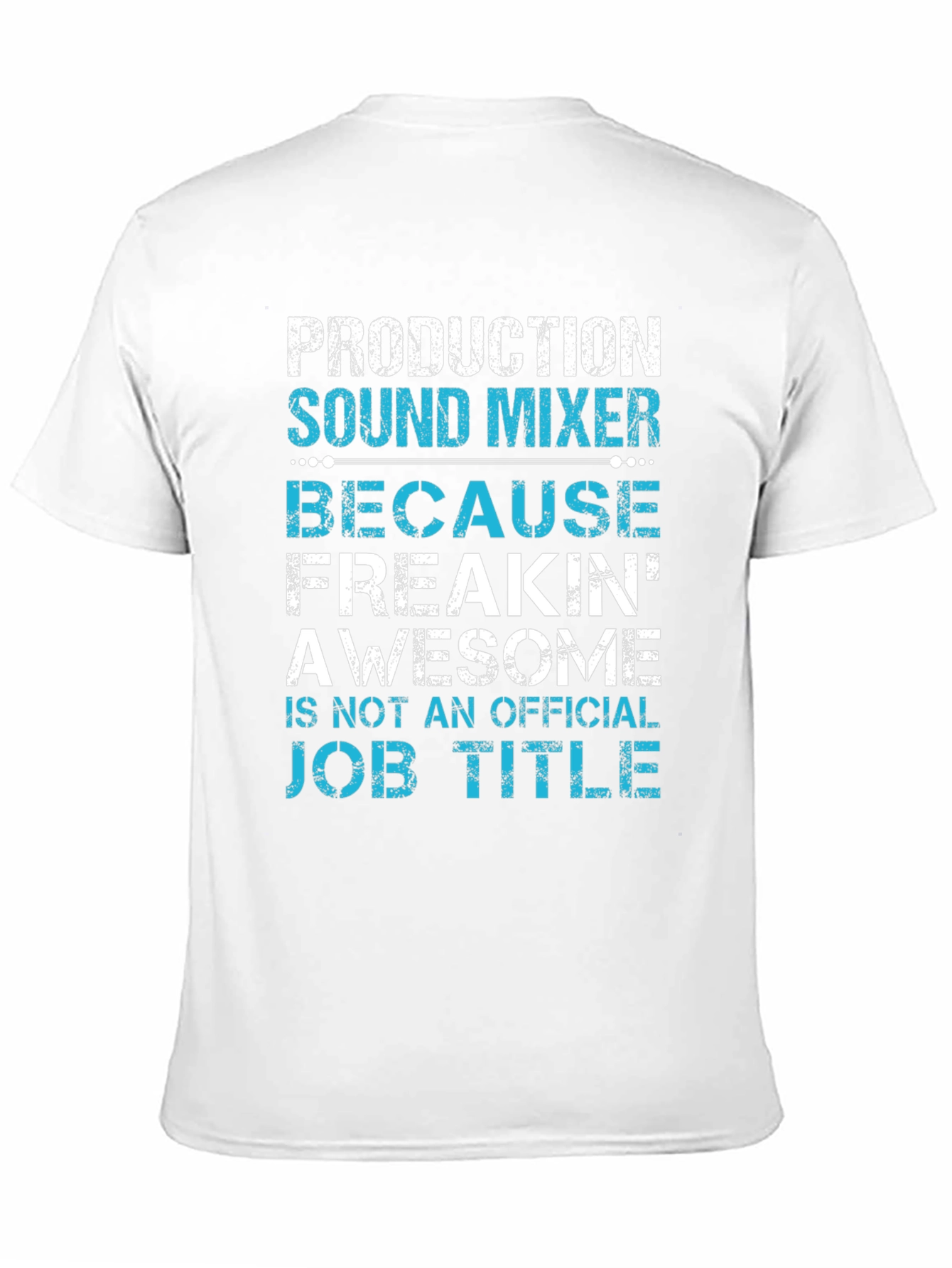 Black Production Sound Mixer T-Shirt view 11