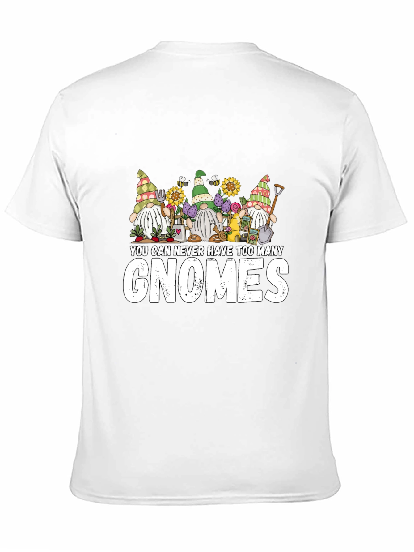 Black Gnome T-Shirt - You Can Never Have Too Many Gnomes view 11