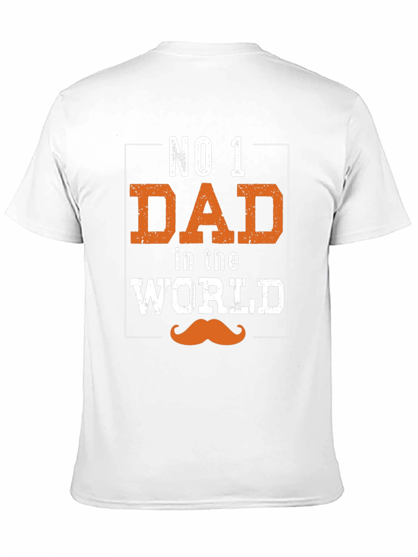 Black No. 1 Dad in the World Graphic Tee view 11